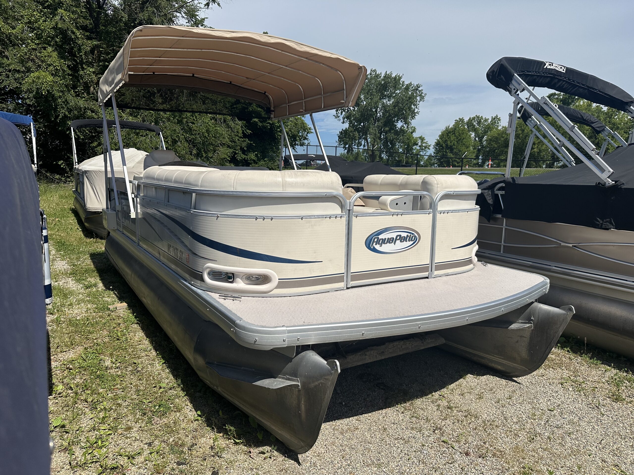 2006 Aqua Patio 20' Yamaha 90hp  Sea Legs and Liberator Bimini