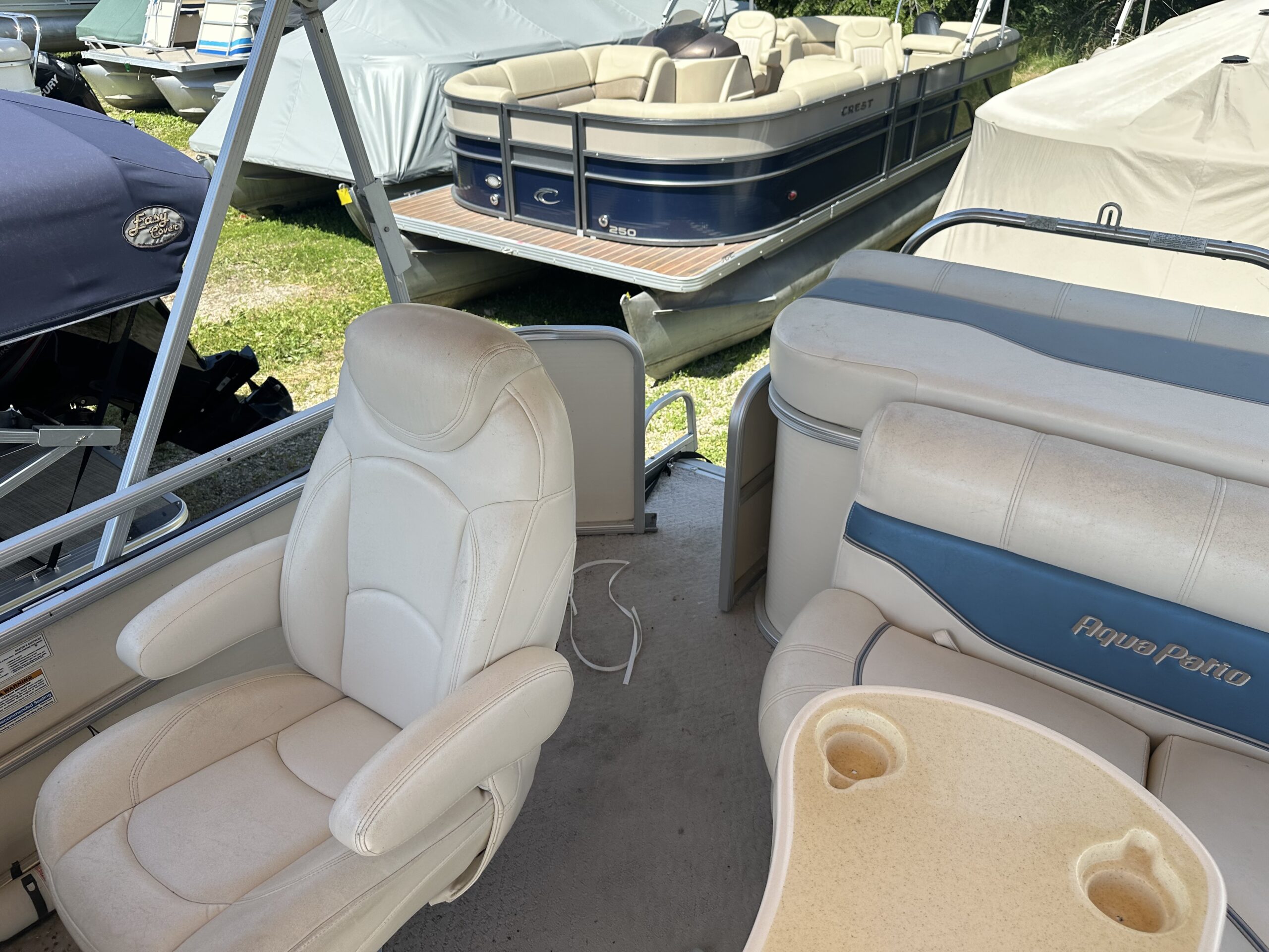 2006 Aqua Patio 20' Yamaha 90hp  Sea Legs and Liberator Bimini