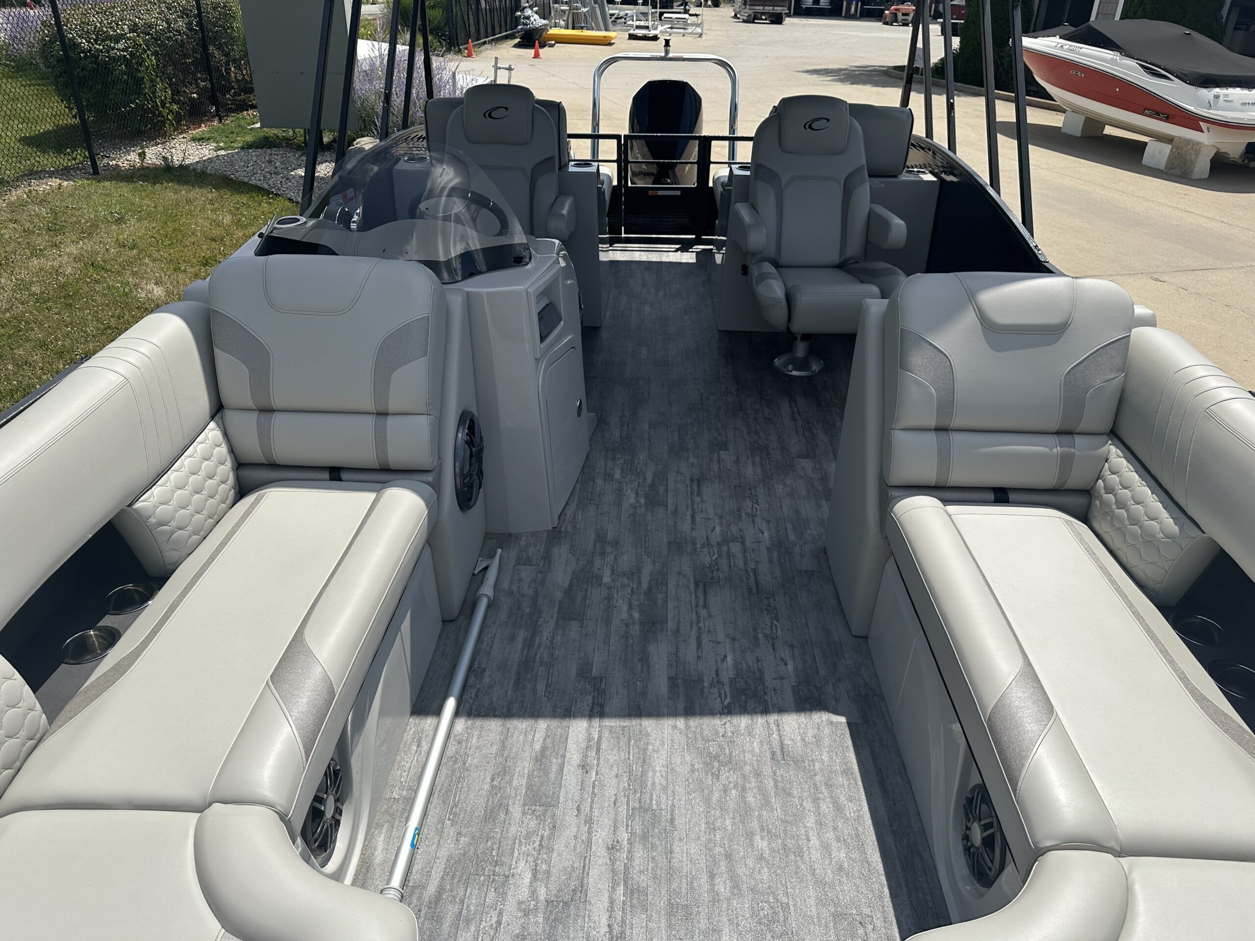 2022 Crest Caribbean LX 230 SLRC Tri Toon 300hp Mercury
