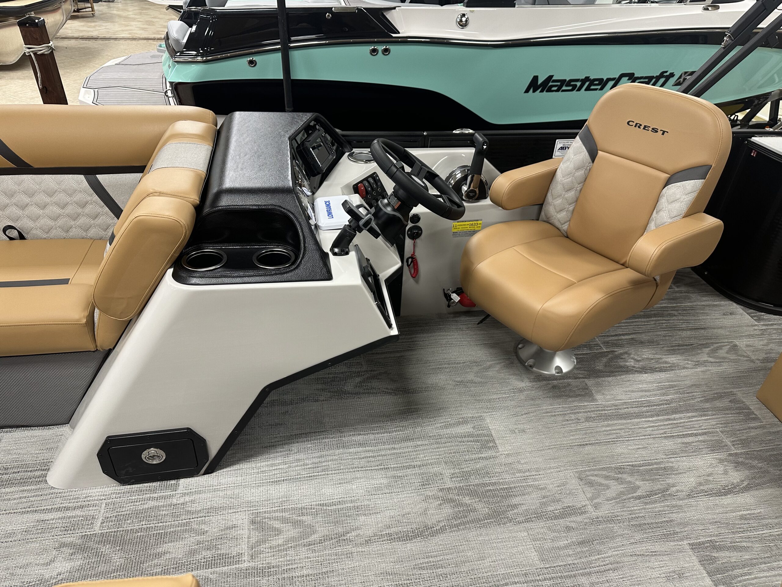 2025 Crest Classic 220 SLSC  Mercury 115hp