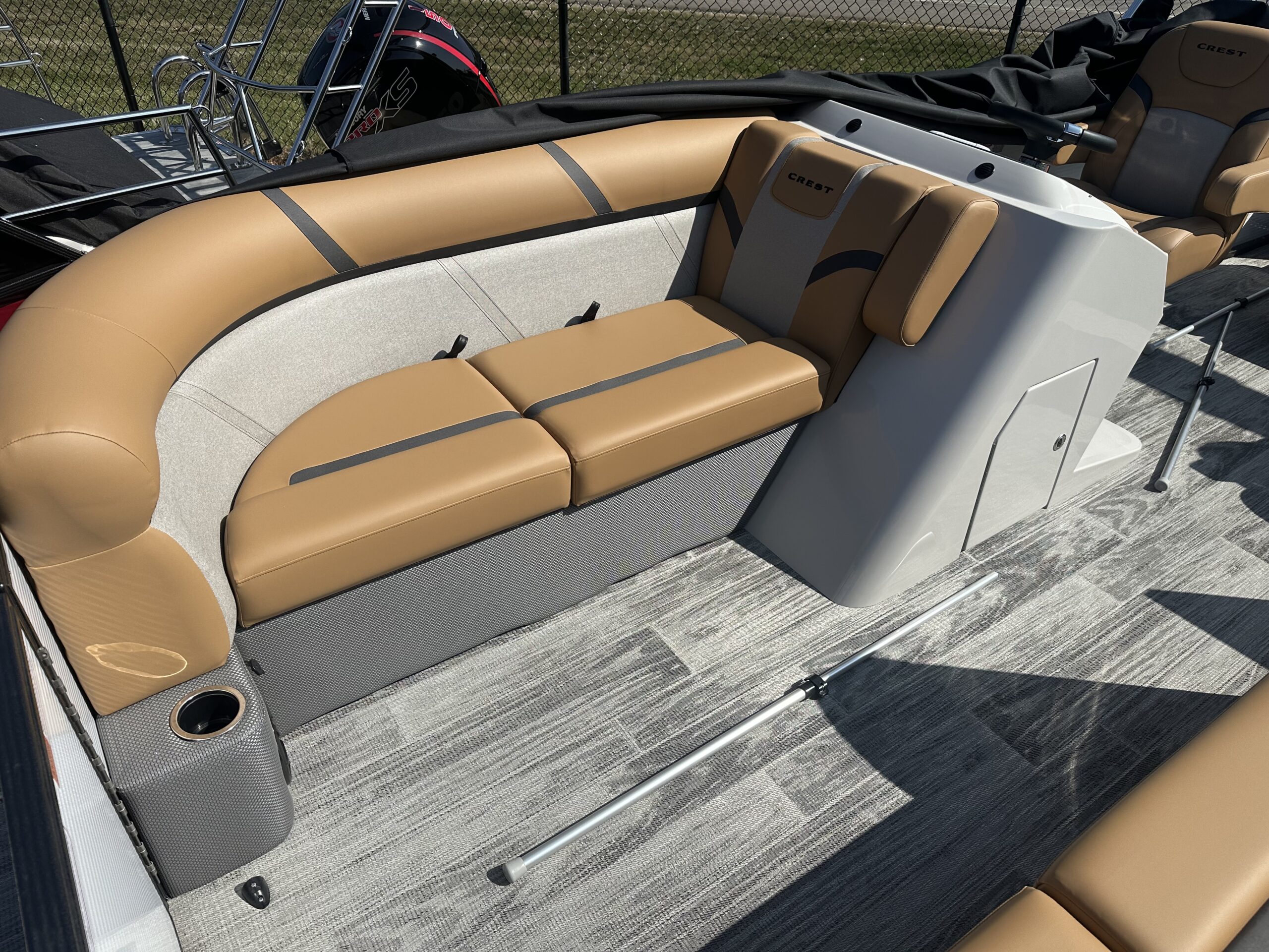 2024 Crest Classic LX 220 SLSC Tri Toon Mercury 200hp