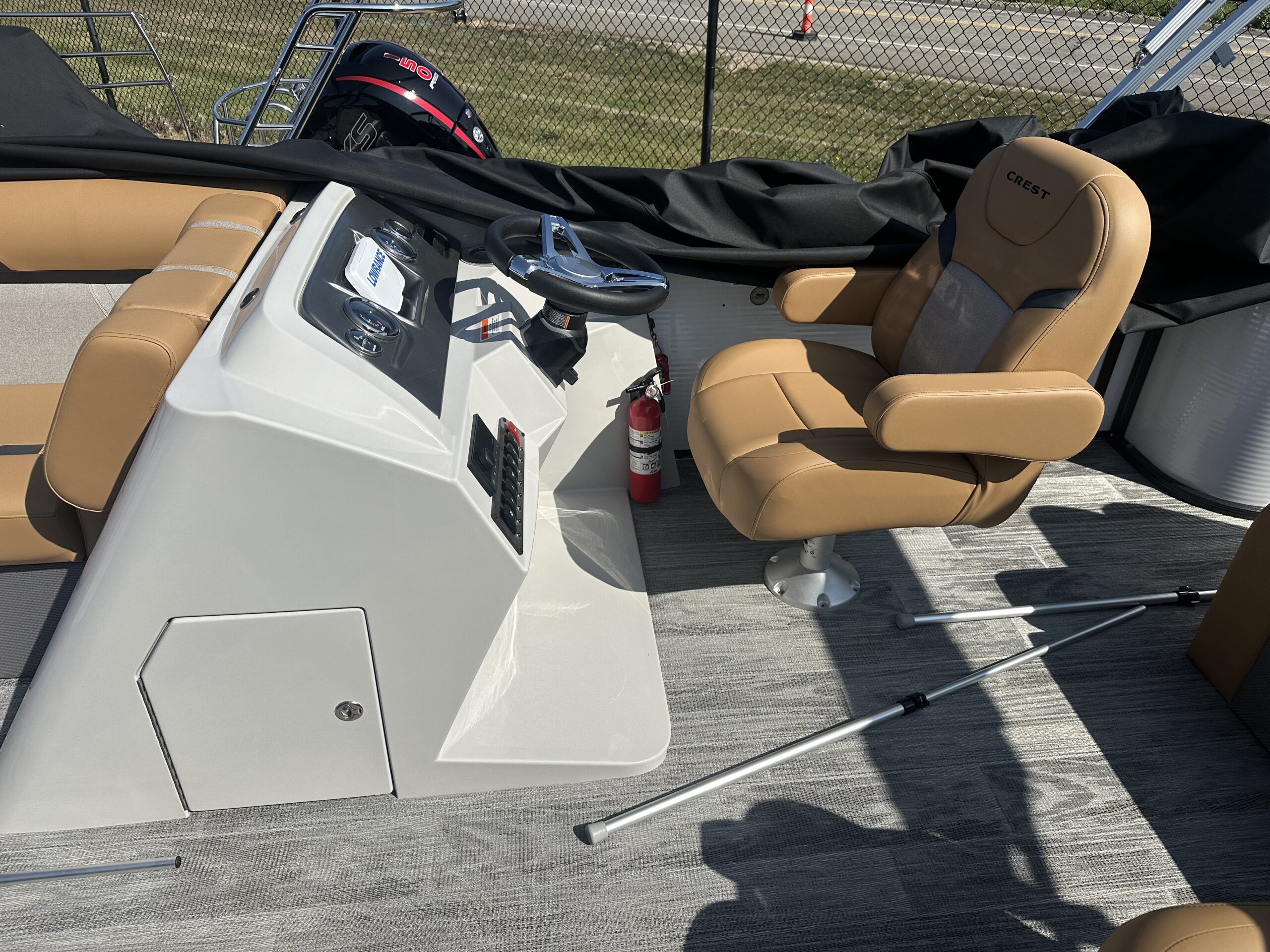 2024 Crest Classic LX 220 SLSC Tri Toon Mercury 200hp