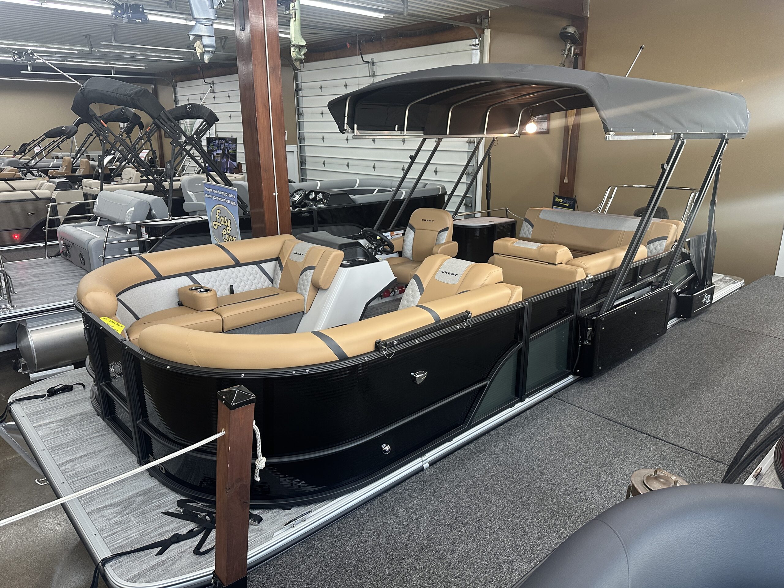 2025 Crest Classic 220 SLS  115hp Mercury Easy Cover