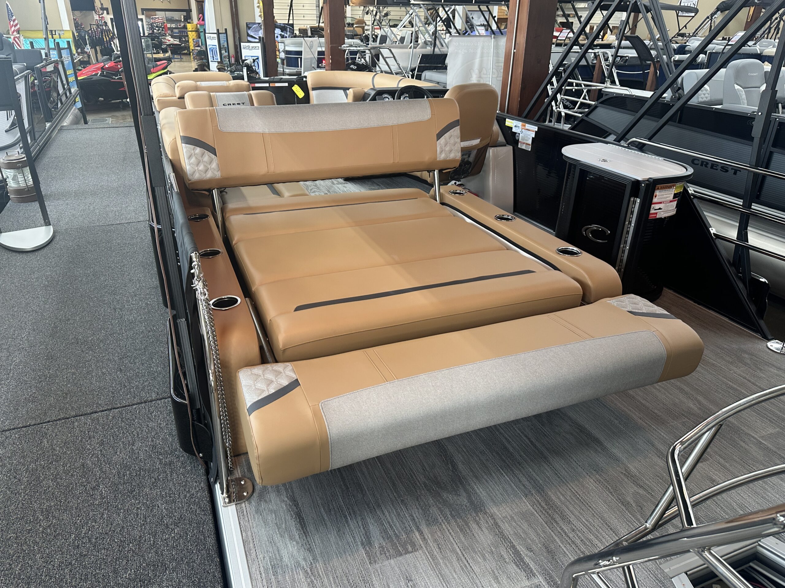 2025 Crest Classic 220 SLS  115hp Mercury Easy Cover
