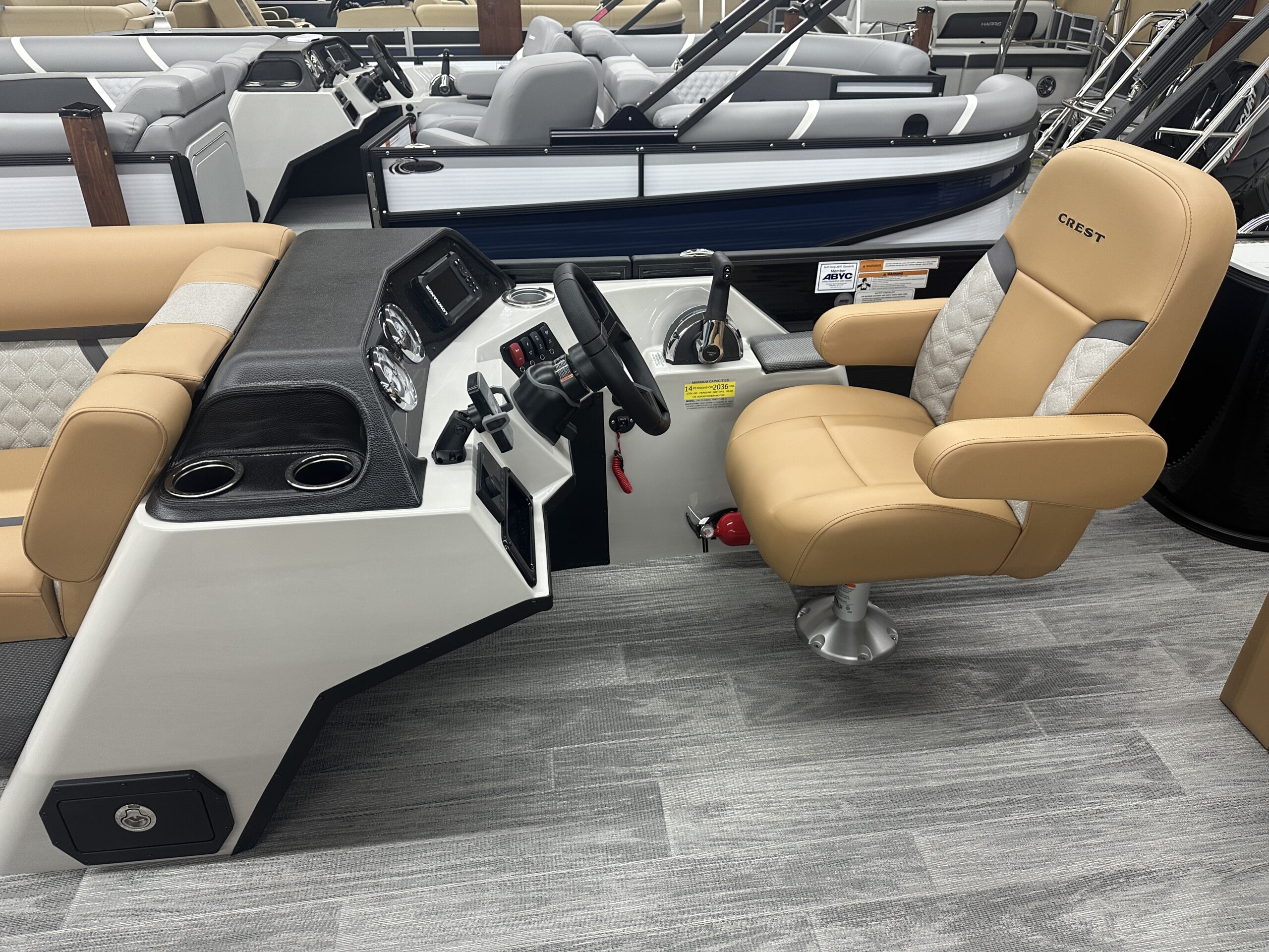 2025 Crest Classic 240 SLSC Mercury 115hp CT