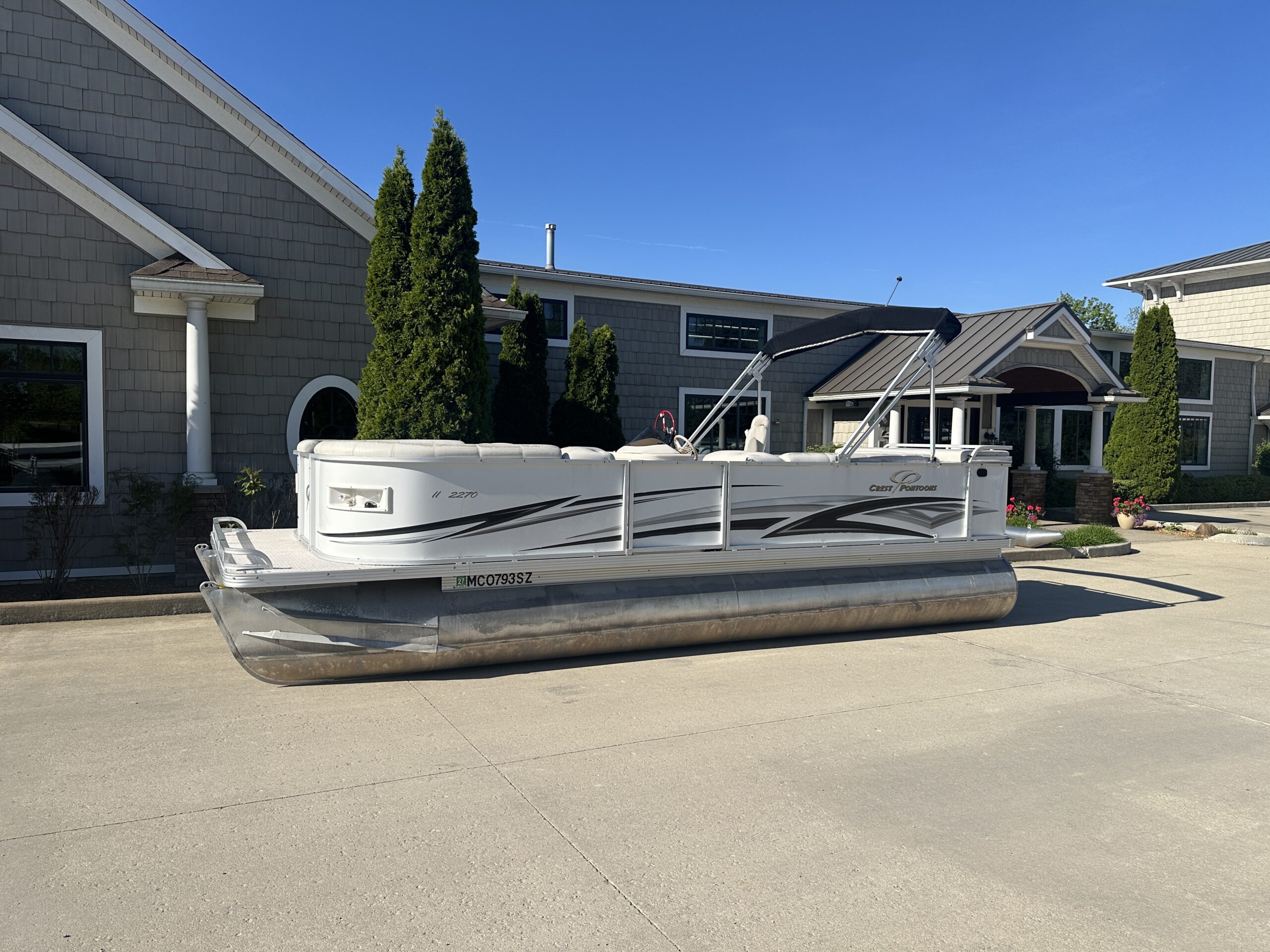 2007 Crest II LM 2003 Mercury 40hp EFI 4 stroke