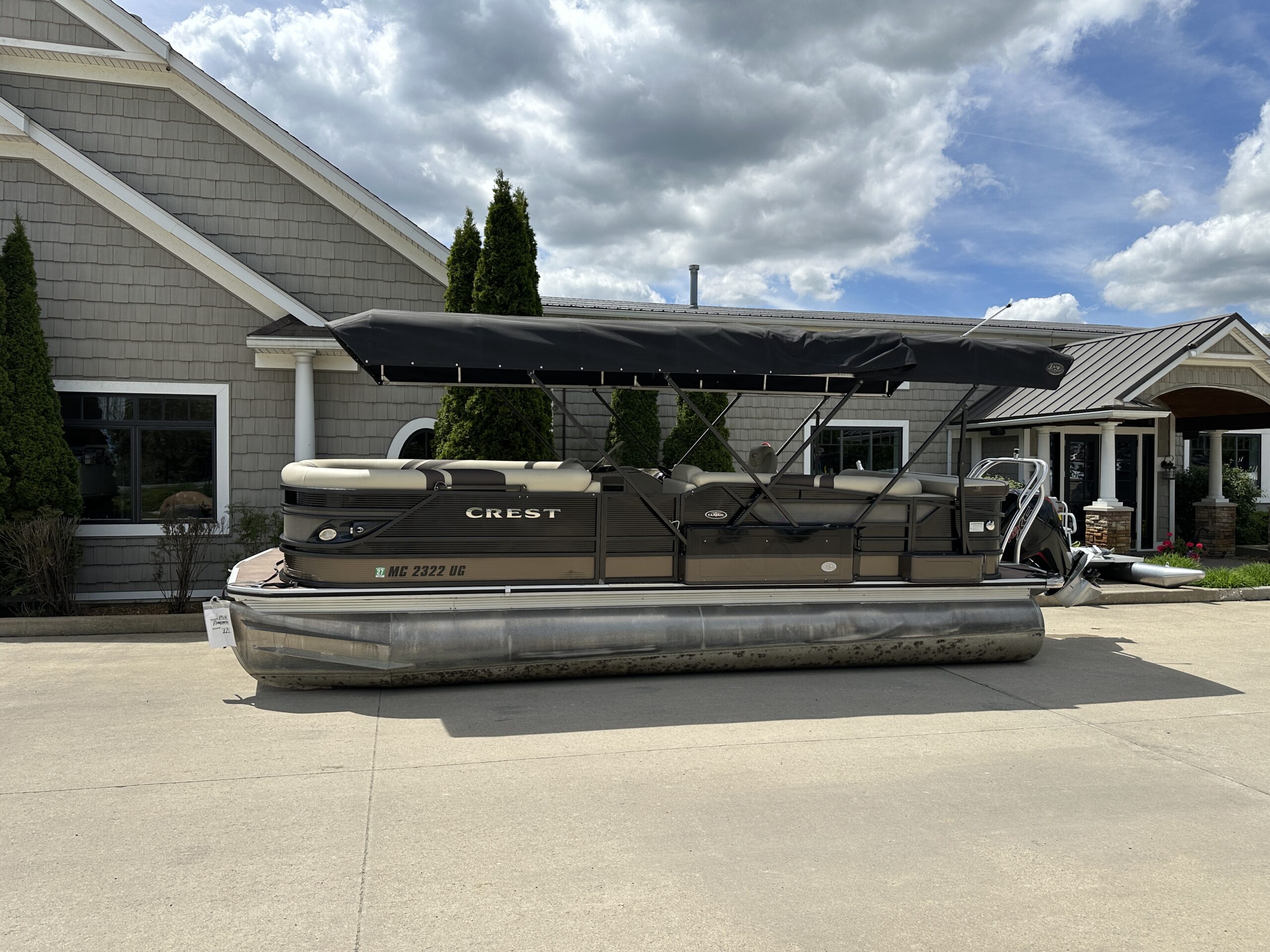 2019 Crest Classic 230 Tri Toon  Mercury 115hp Pro XS