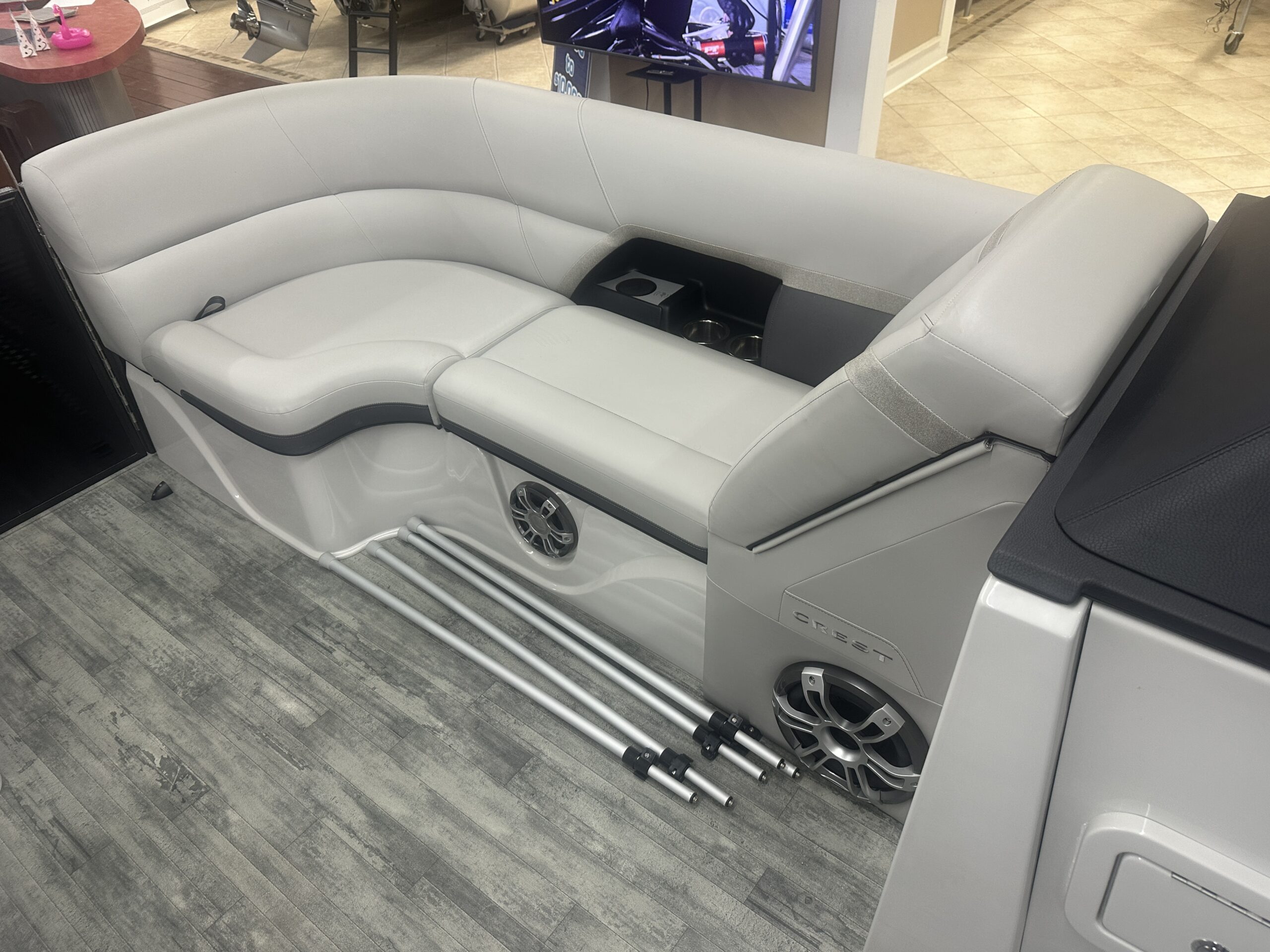 2024 Caribbean LX 230 SLC Tri Toon 225hp Mercury