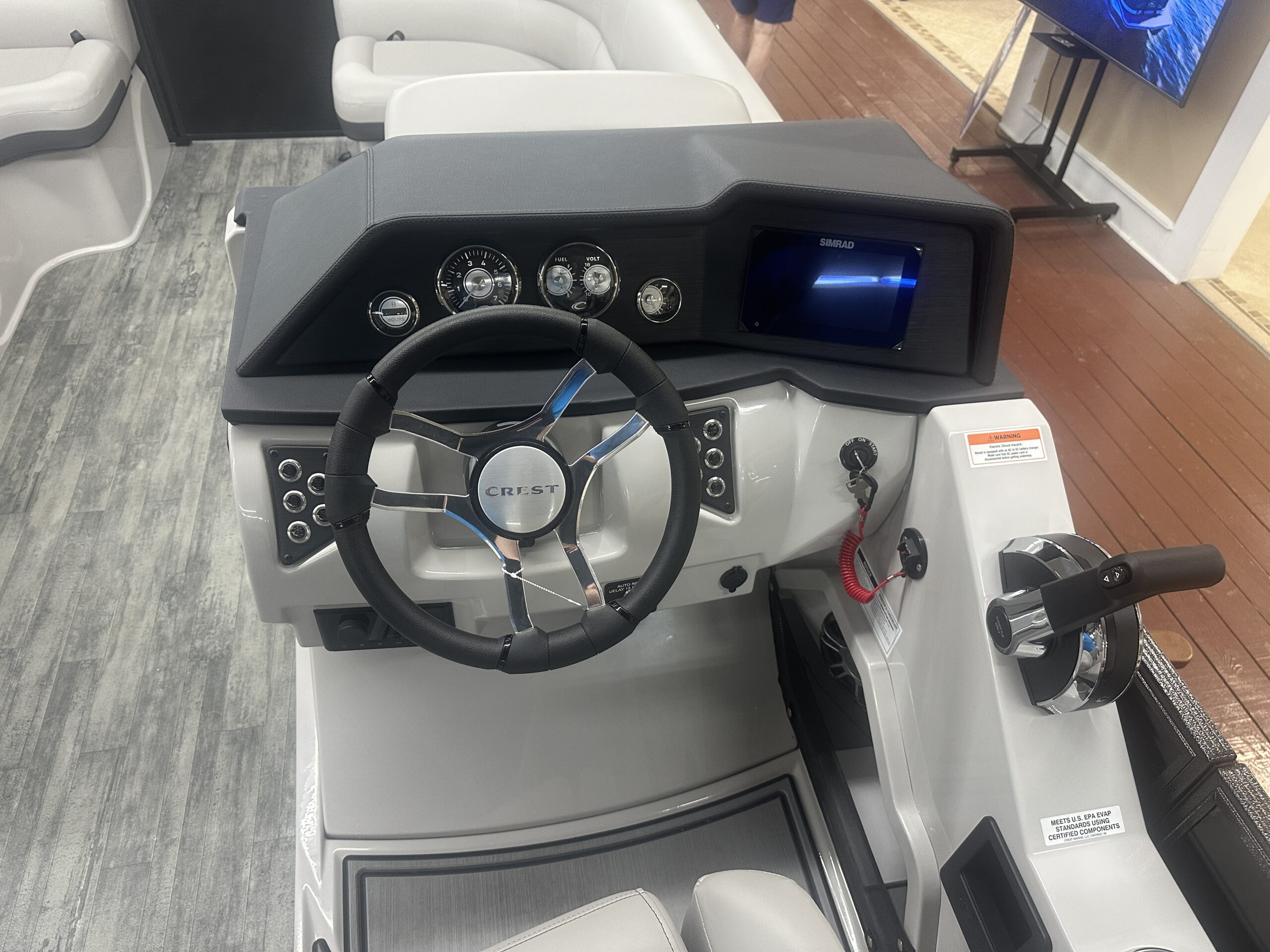 2024 Caribbean LX 230 SLC Tri Toon 225hp Mercury