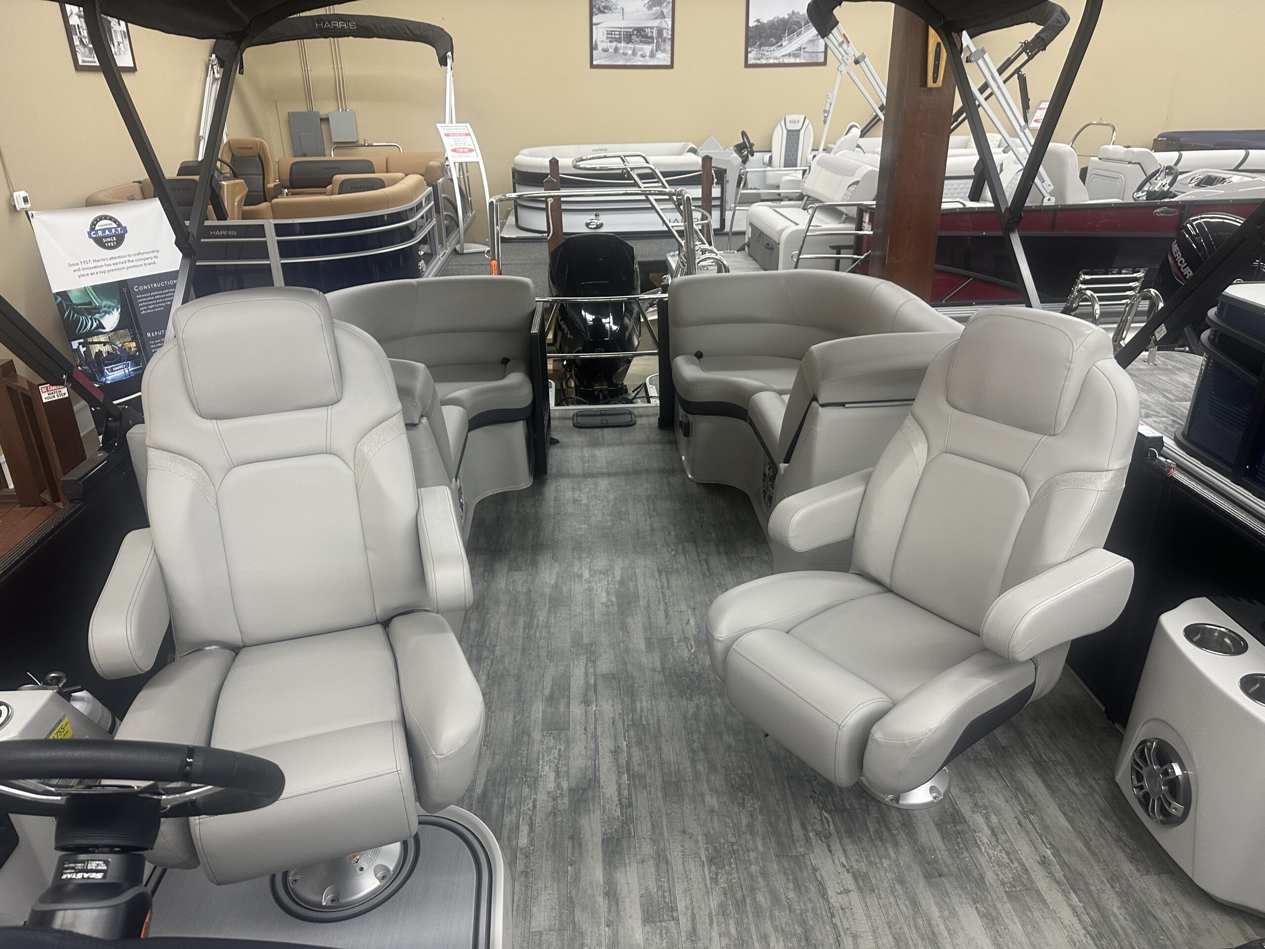 2024 Caribbean LX 230 SLC Tri Toon 225hp Mercury