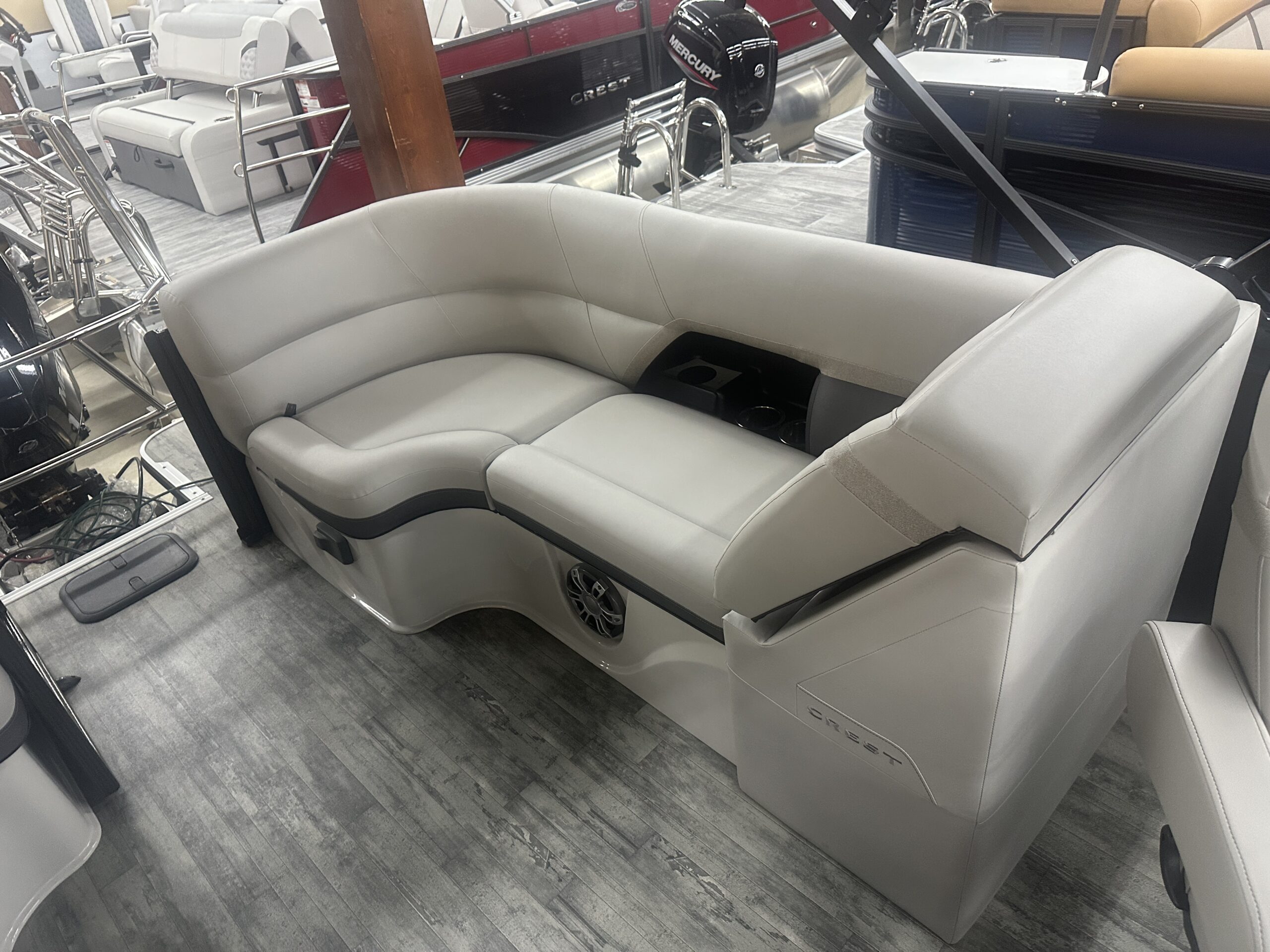 2024 Caribbean LX 230 SLC Tri Toon 225hp Mercury