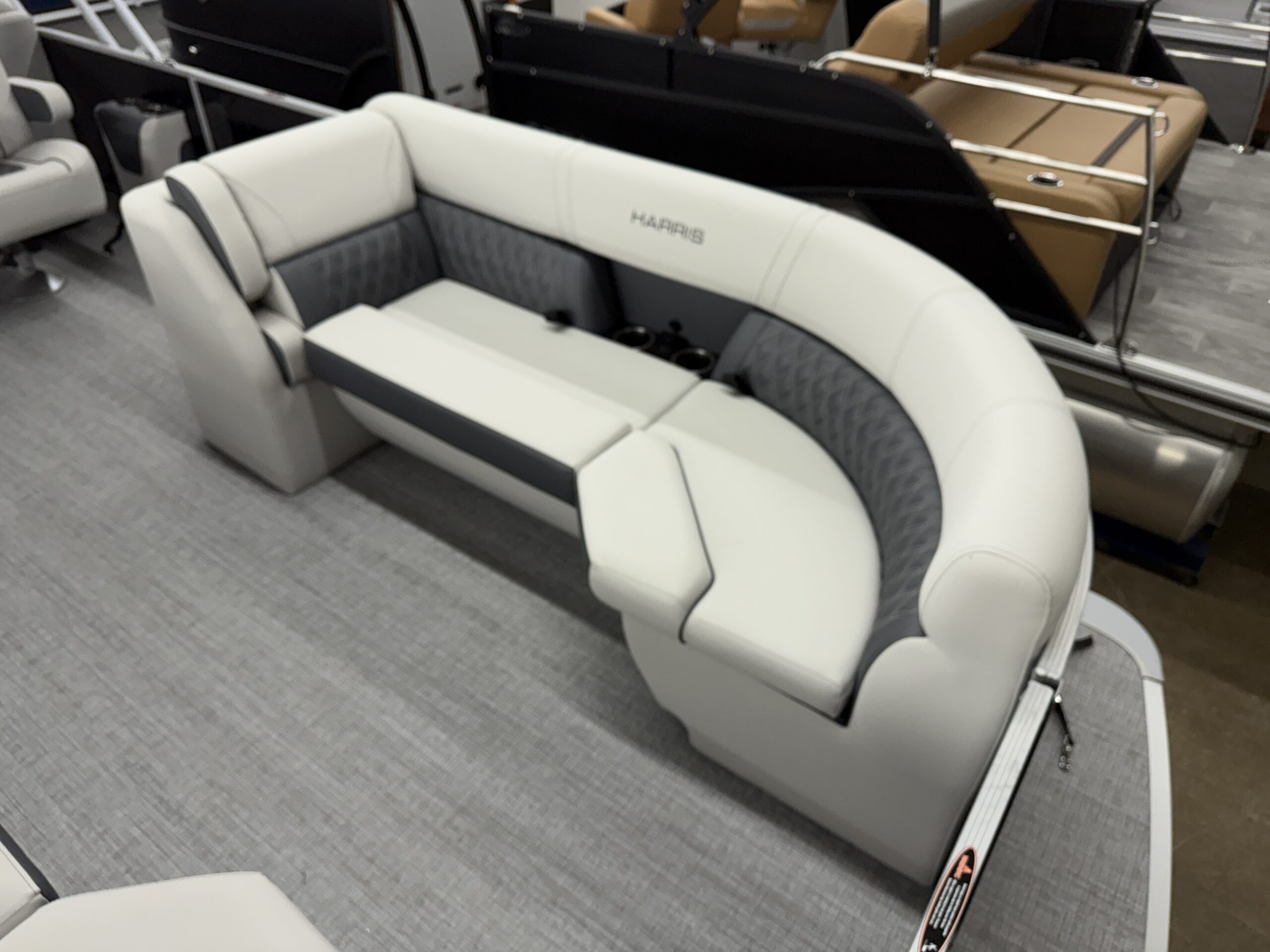 2025 Harris Sunliner 230 CWDH Mercury 115hp Easy Cover