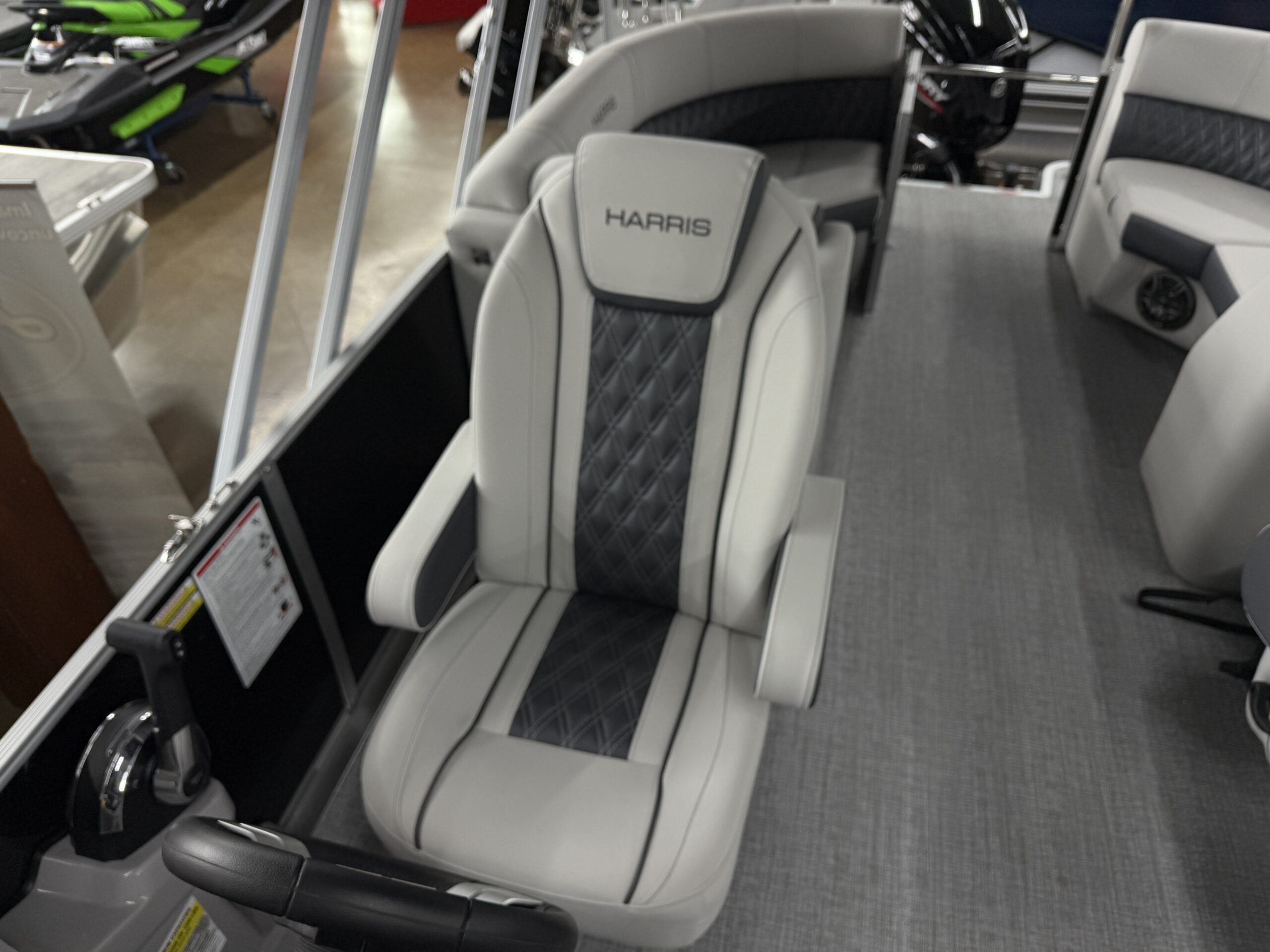 2025 Harris Sunliner 230 CWDH Mercury 115hp Easy Cover