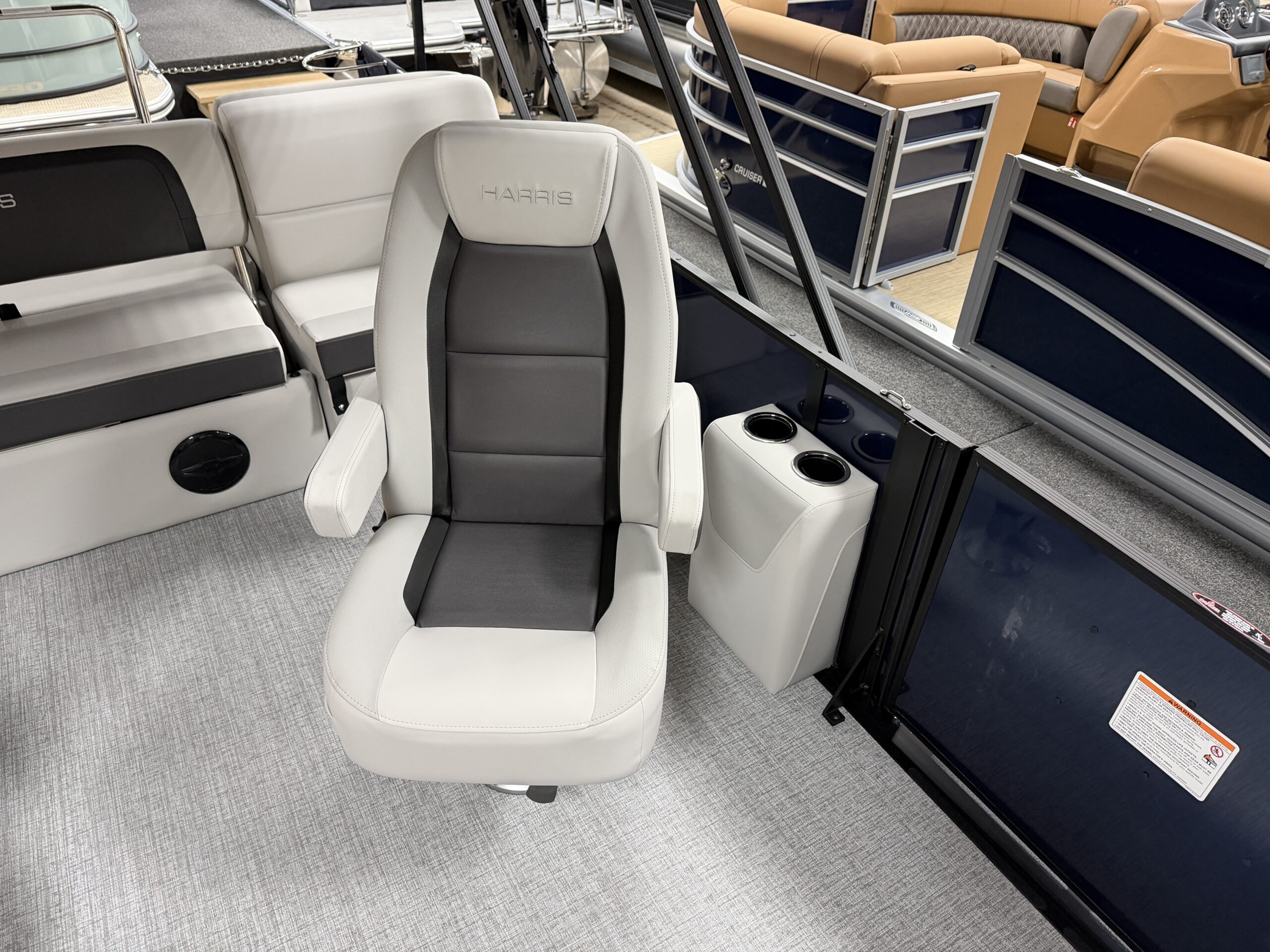 2026 Harris Cruiser SLDH  Mercury 115hp  Easy Cover