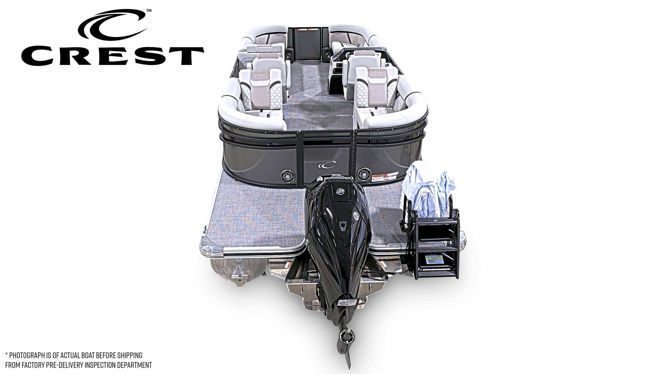 2026 Crest Conquest 250 SLC Tri Toon Mercury 200hp