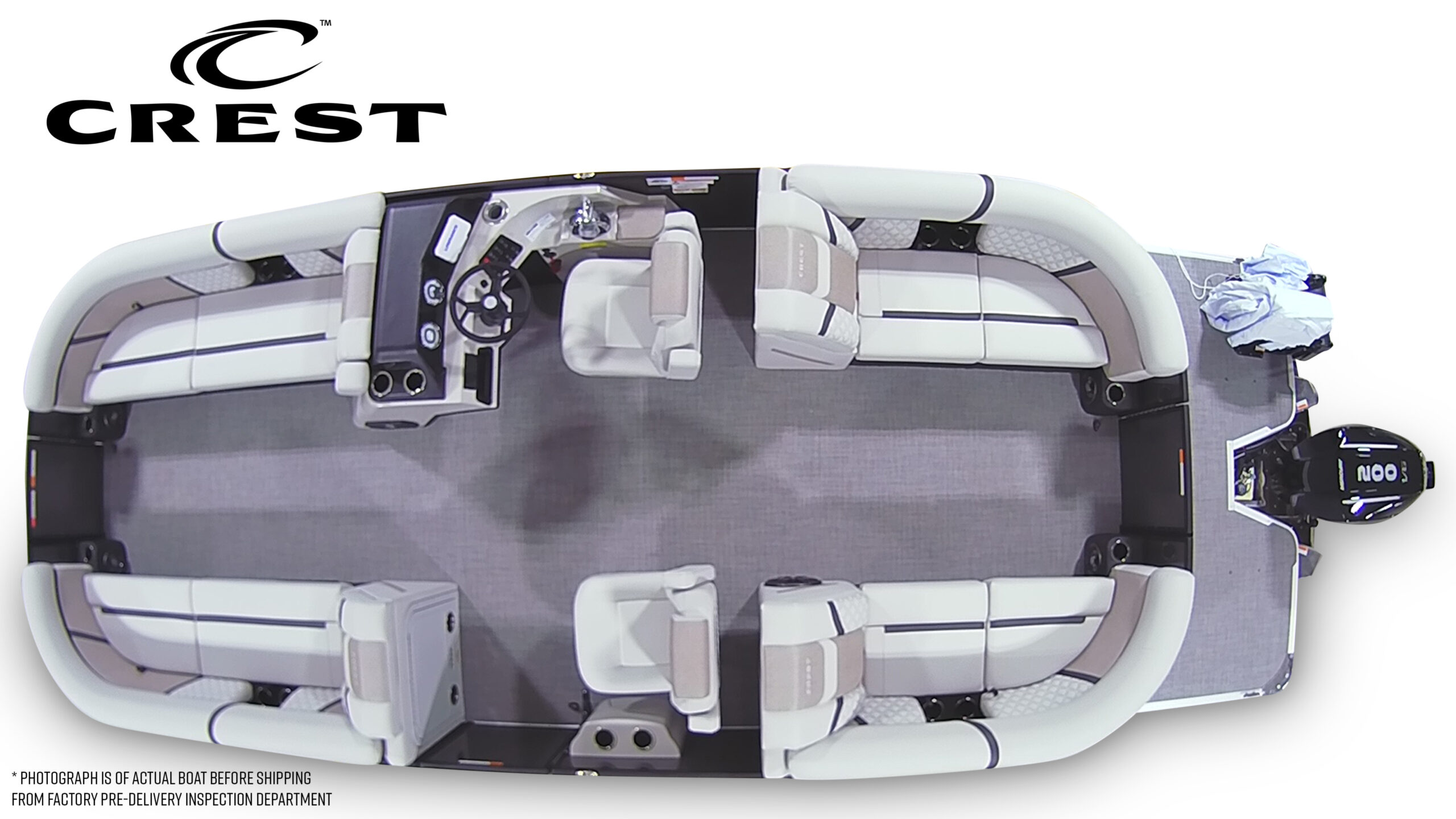 2026 Crest Conquest 250 SLC Tri Toon Mercury 200hp