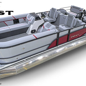 2026 Crest Conquest 250 SLRC Tri Toon Mercury 250hp V8