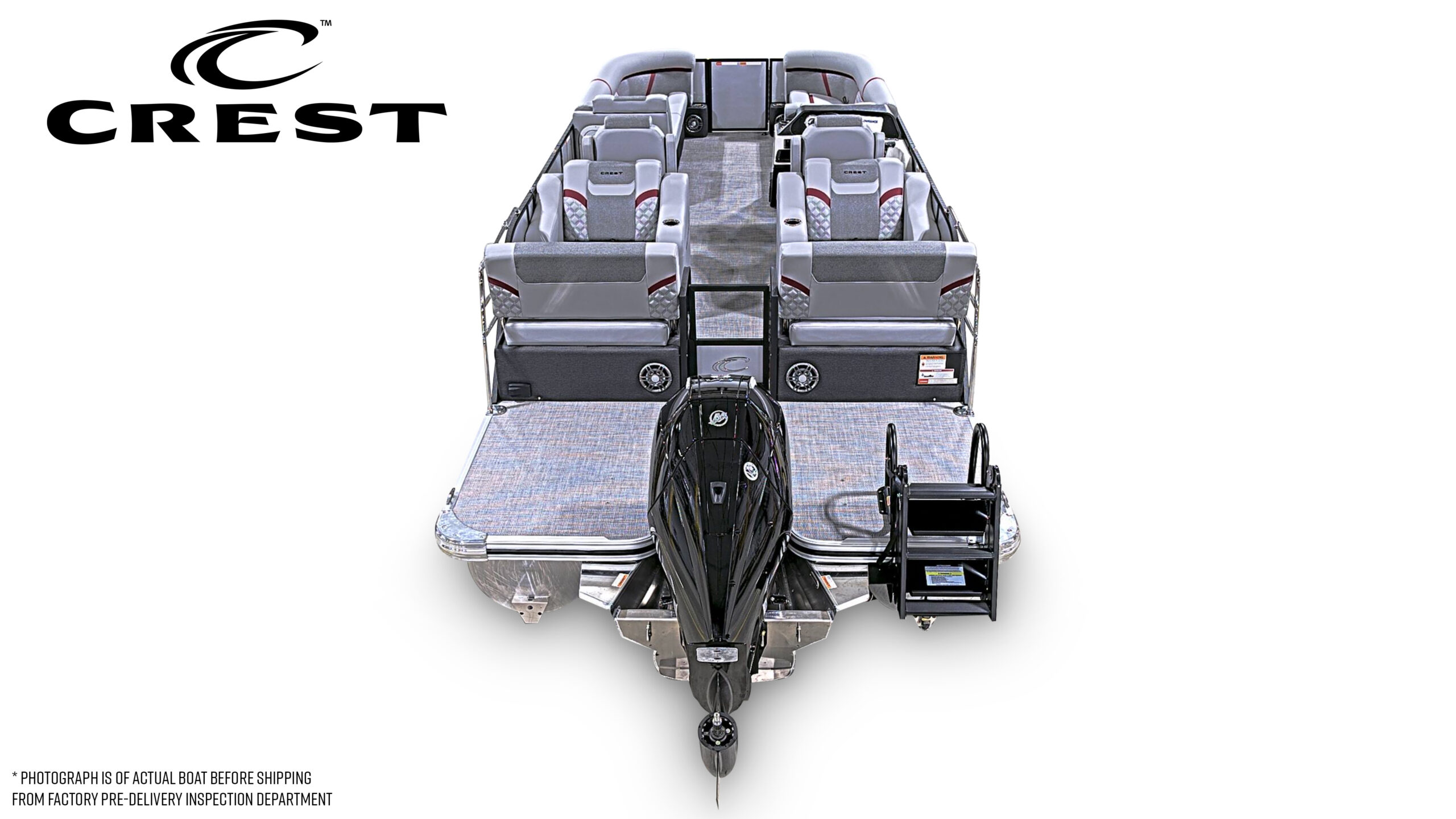 2026 Crest Conquest 250 SLRC Tri Toon  Mercury 250hp V8