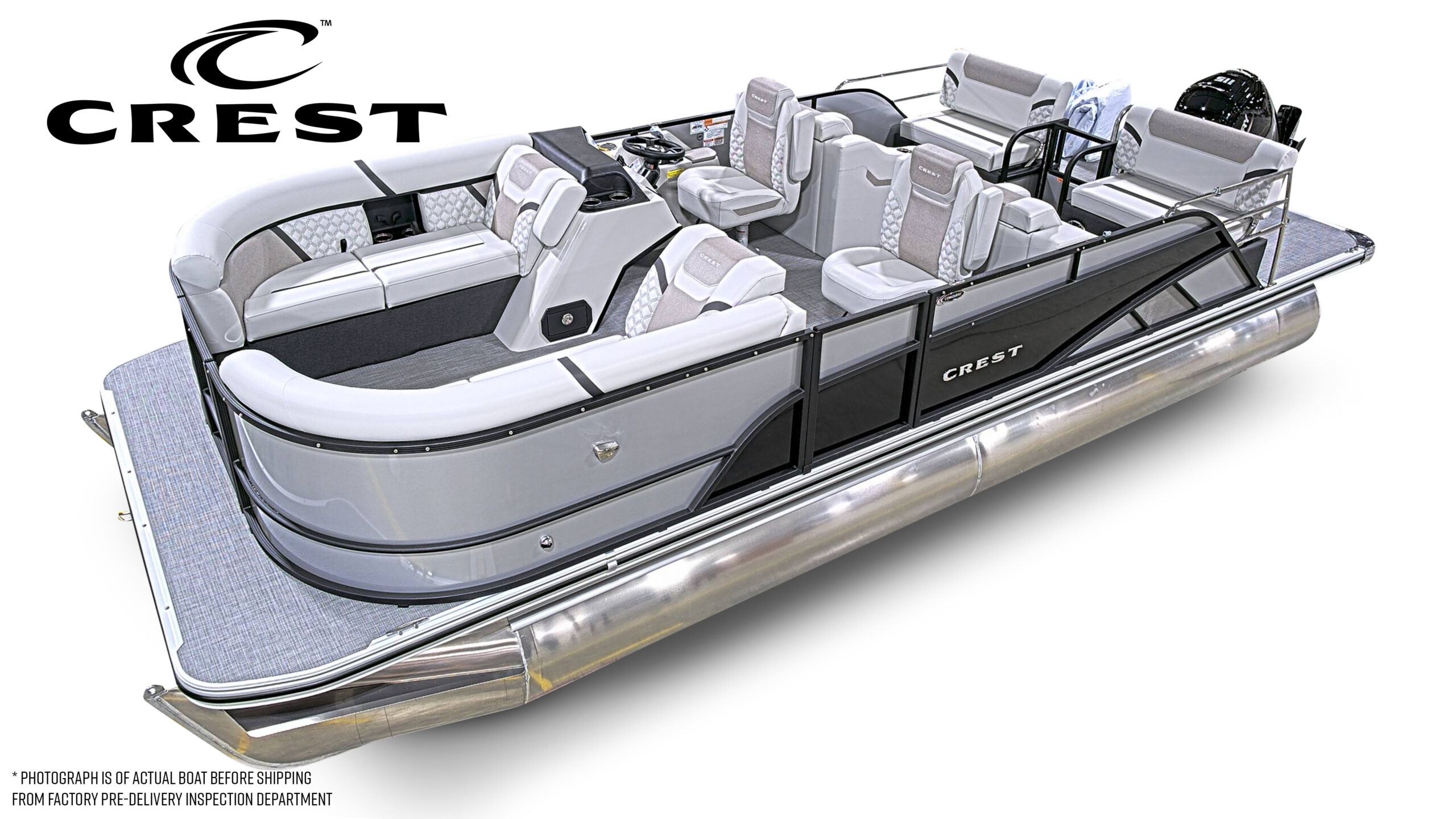 2026 Crest Conquest 230 SLRC Mercury 115hp Command Thrust