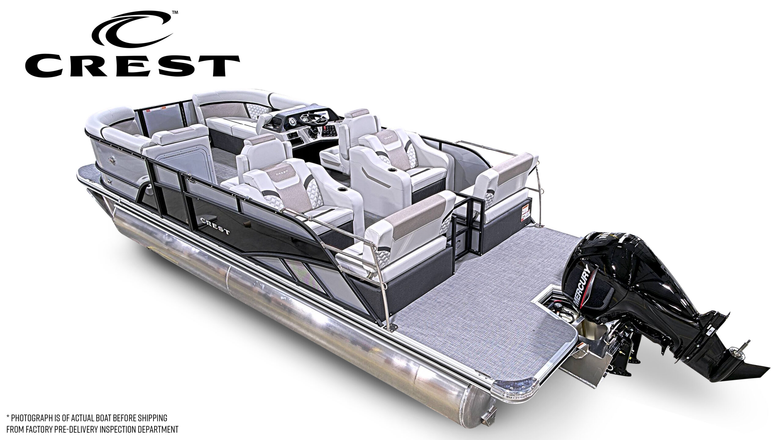 2026 Crest Conquest 230 SLRC Mercury 115hp Command Thrust