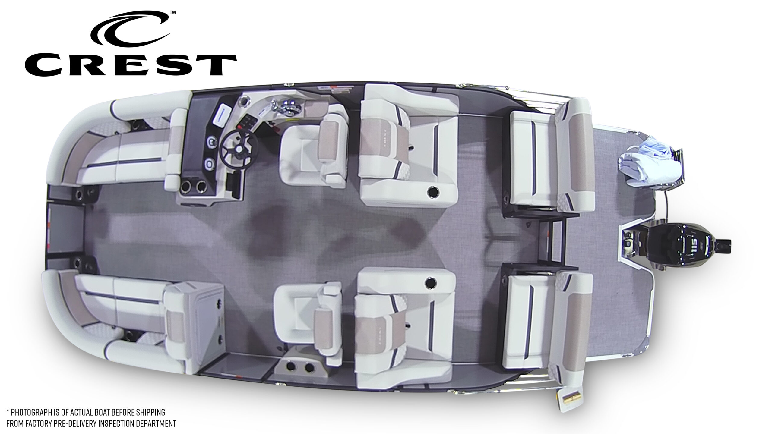 2026 Crest Conquest 230 SLRC Mercury 115hp Command Thrust