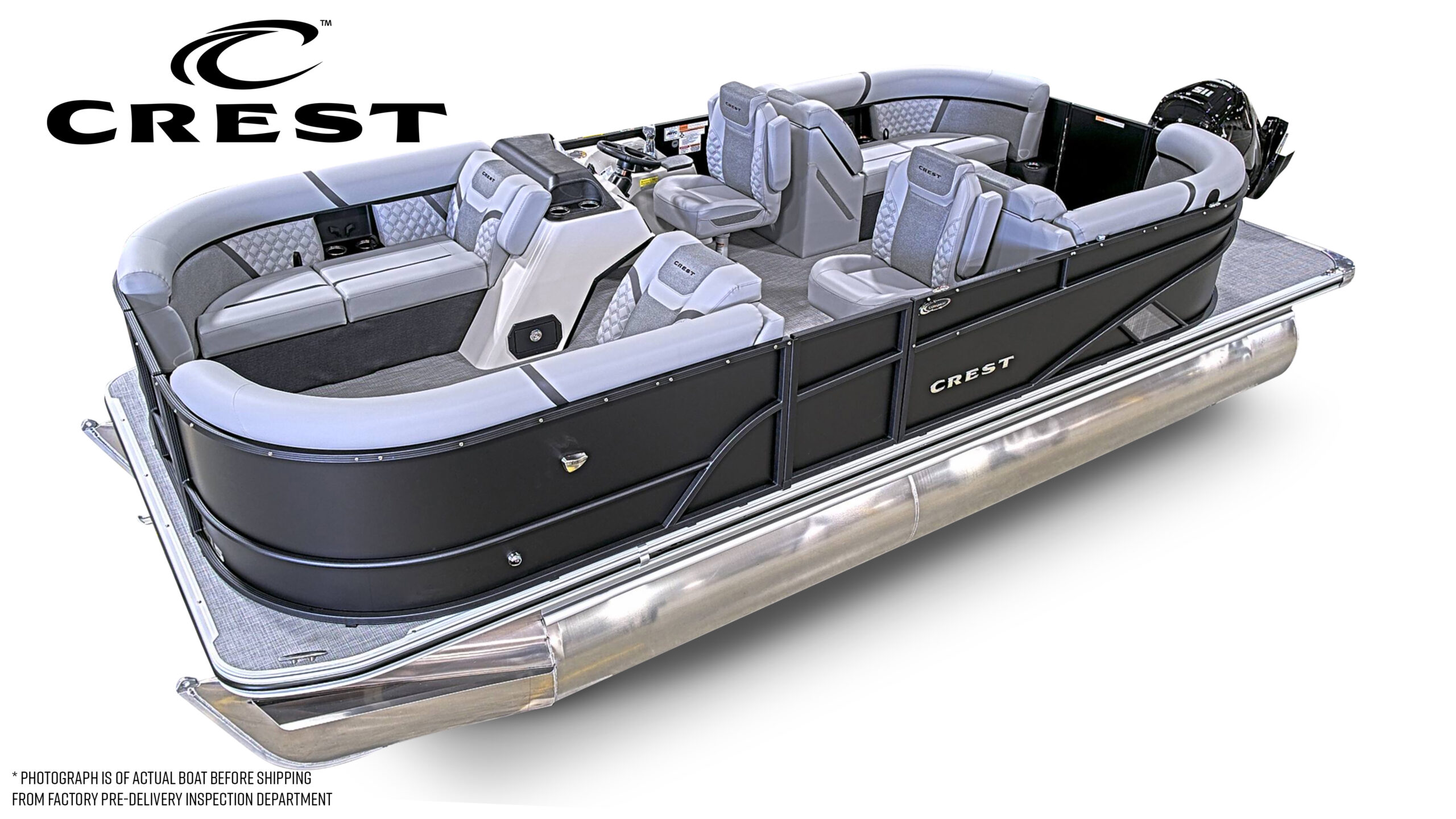 2026 Crest Conquest 215 SLC  Mercury 115hp Command Thrust