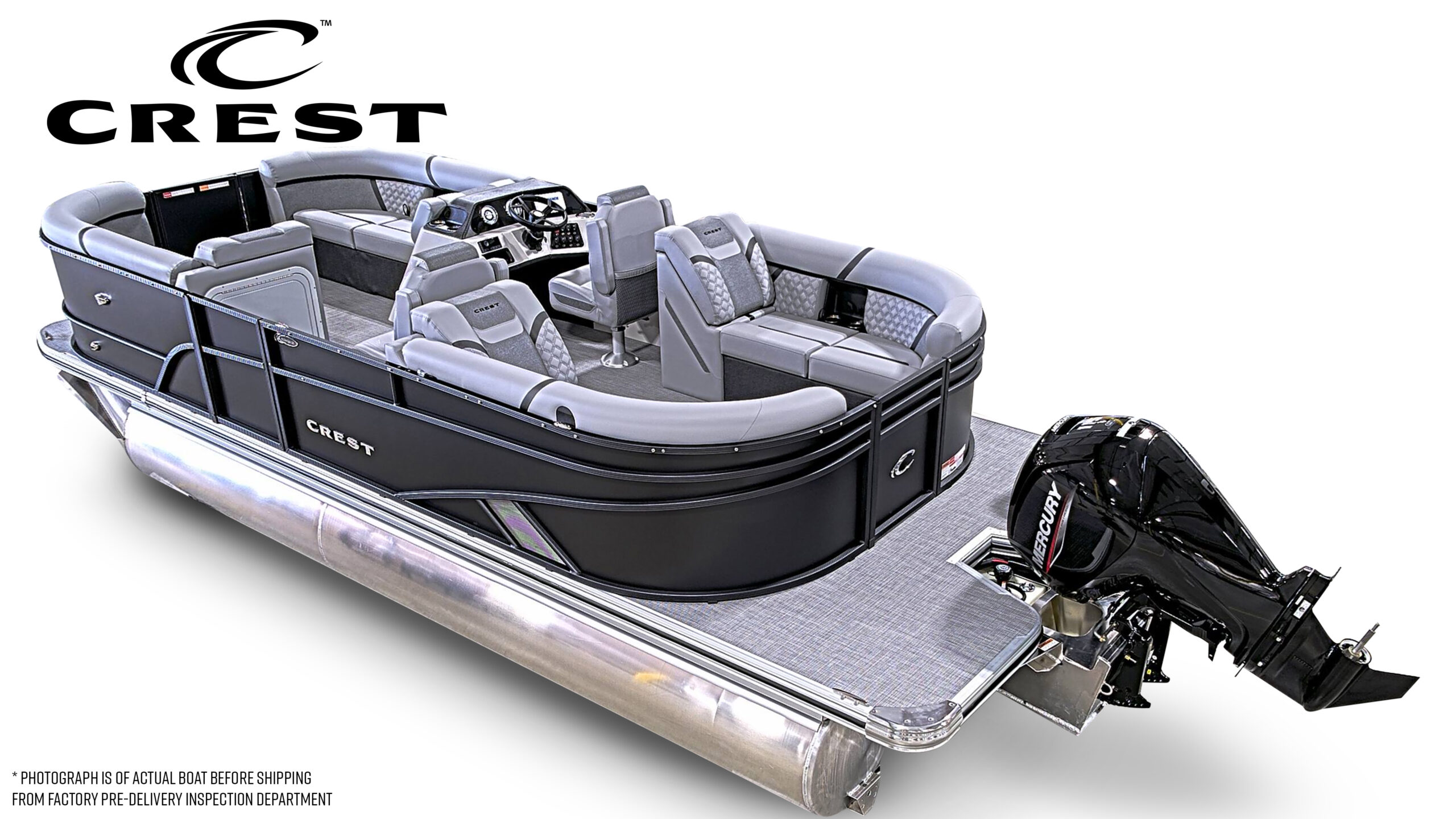 2026 Crest Conquest 215 SLC  Mercury 115hp Command Thrust