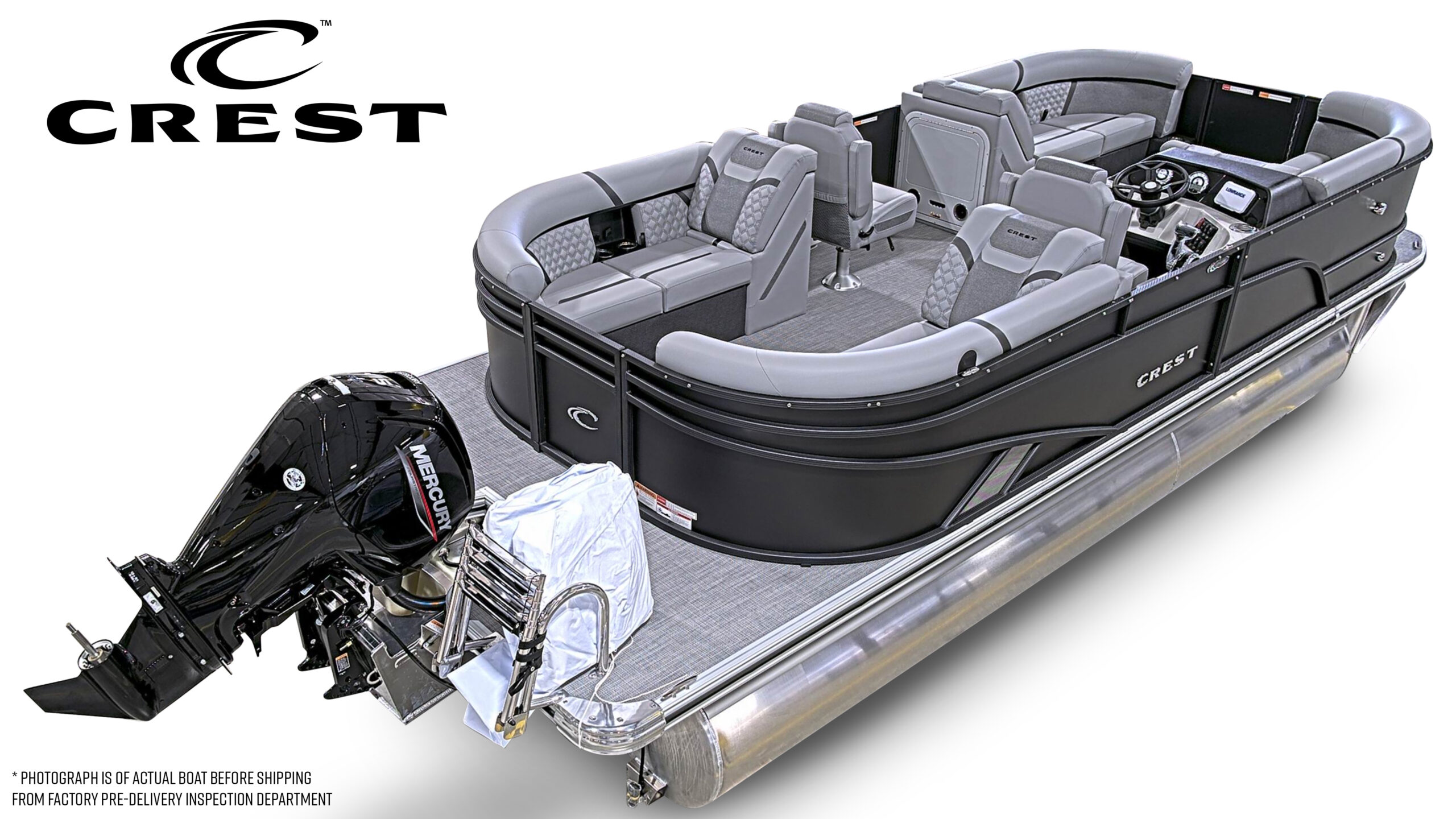 2026 Crest Conquest 215 SLC  Mercury 115hp Command Thrust