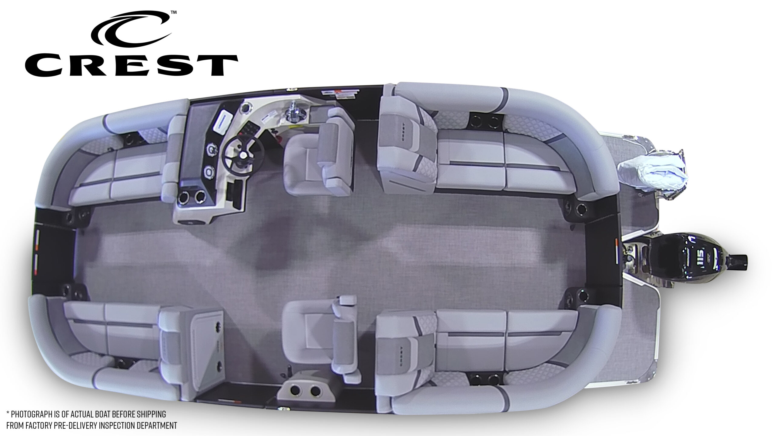 2026 Crest Conquest 215 SLC  Mercury 115hp Command Thrust