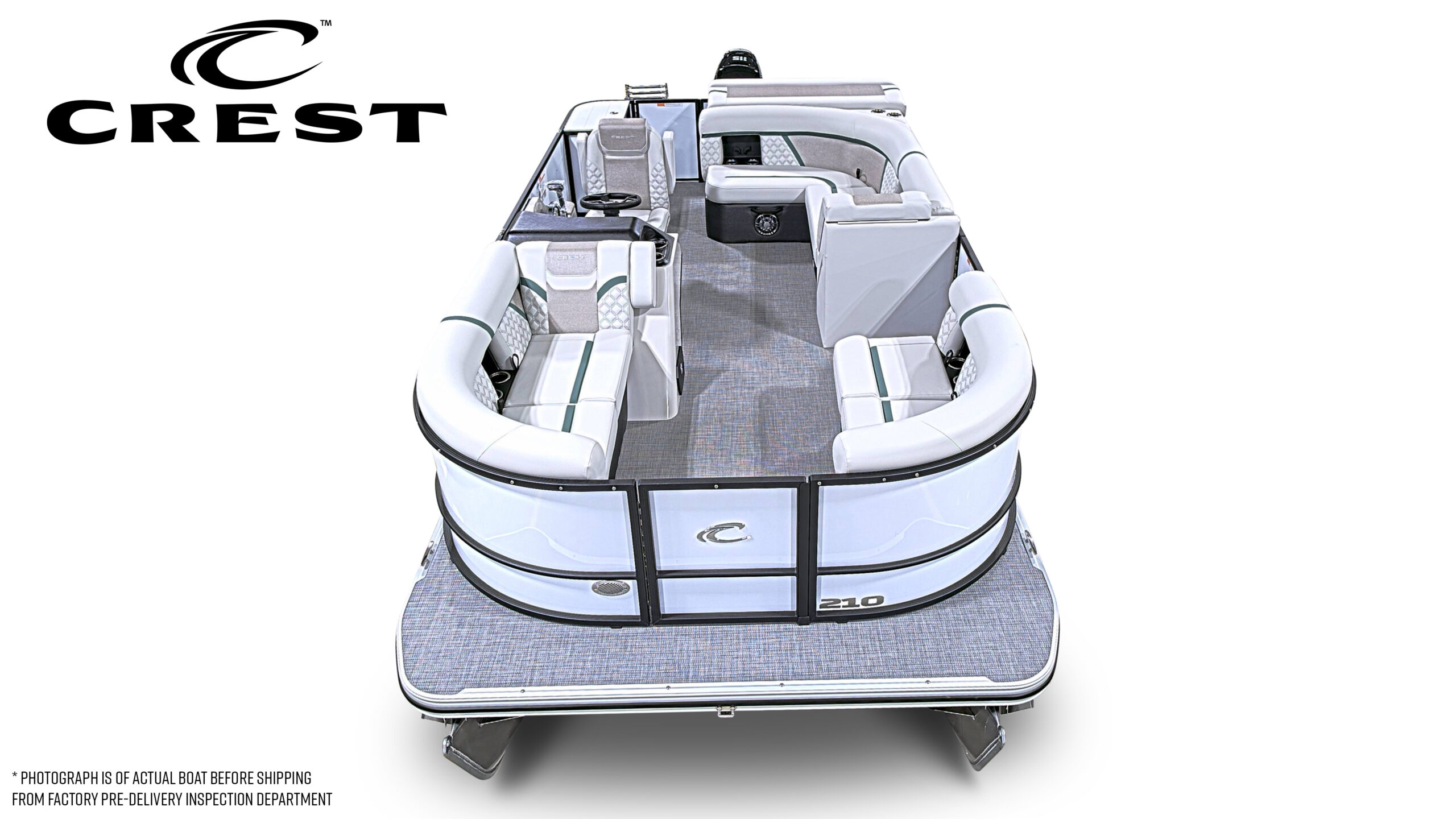 2026 Crest Conquest 210 L -Group  Mercury 115hp Command Thrust