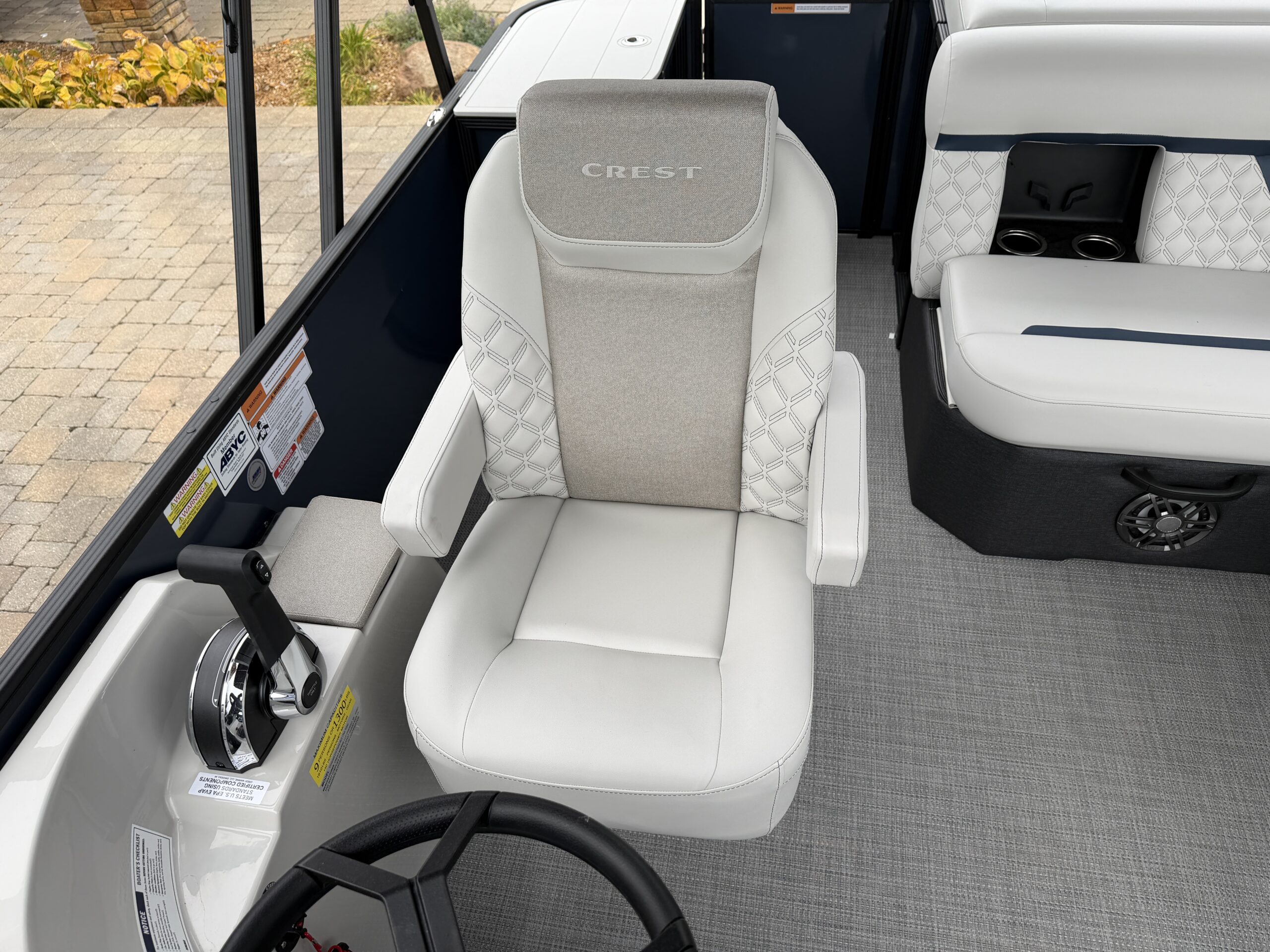 2026 Crest Conquest 210 L-Group  Mercury 50hp CT  Easy Cover