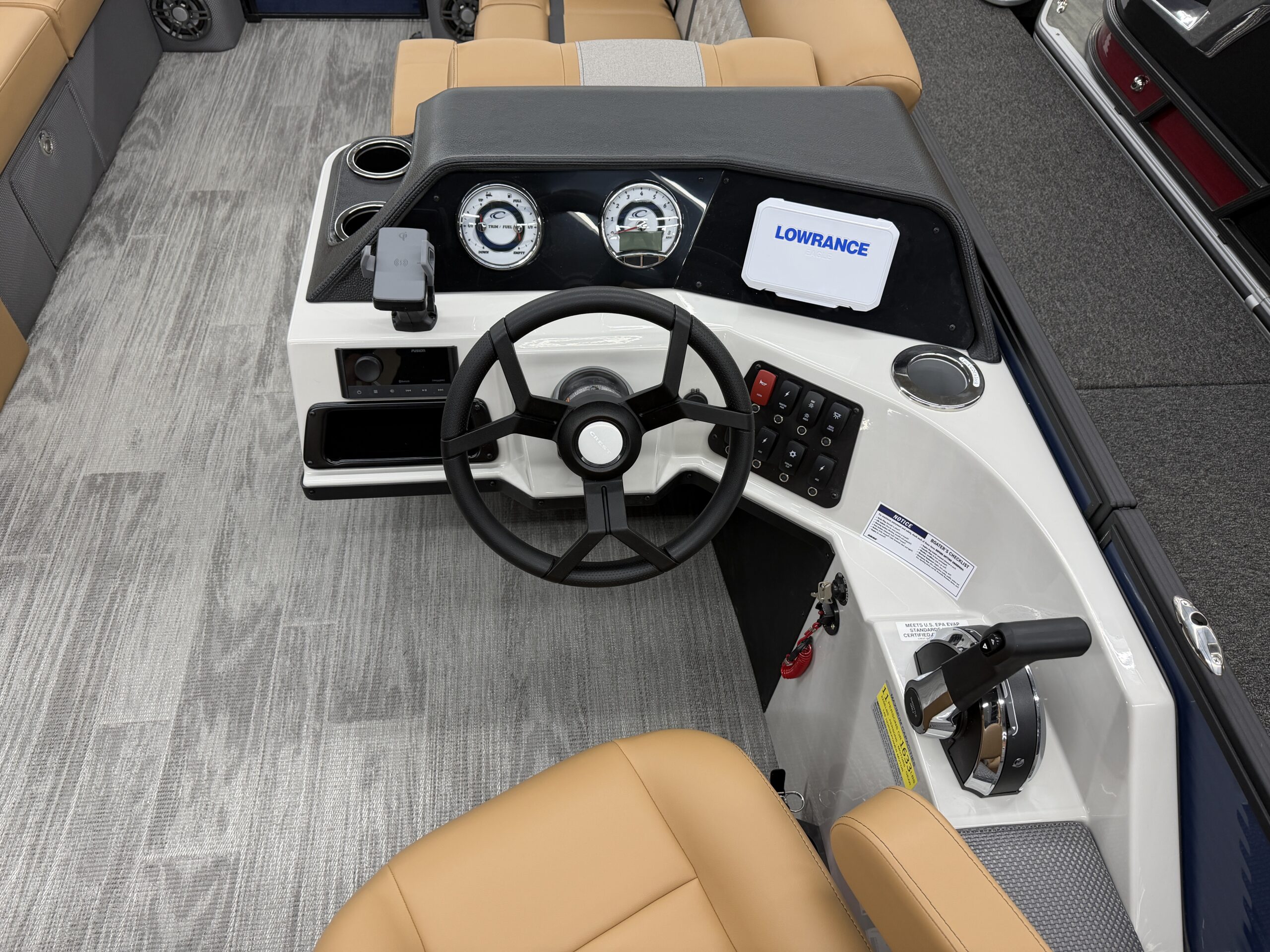 2025 Crest Classic 220 L-Group  Mercury 115hp