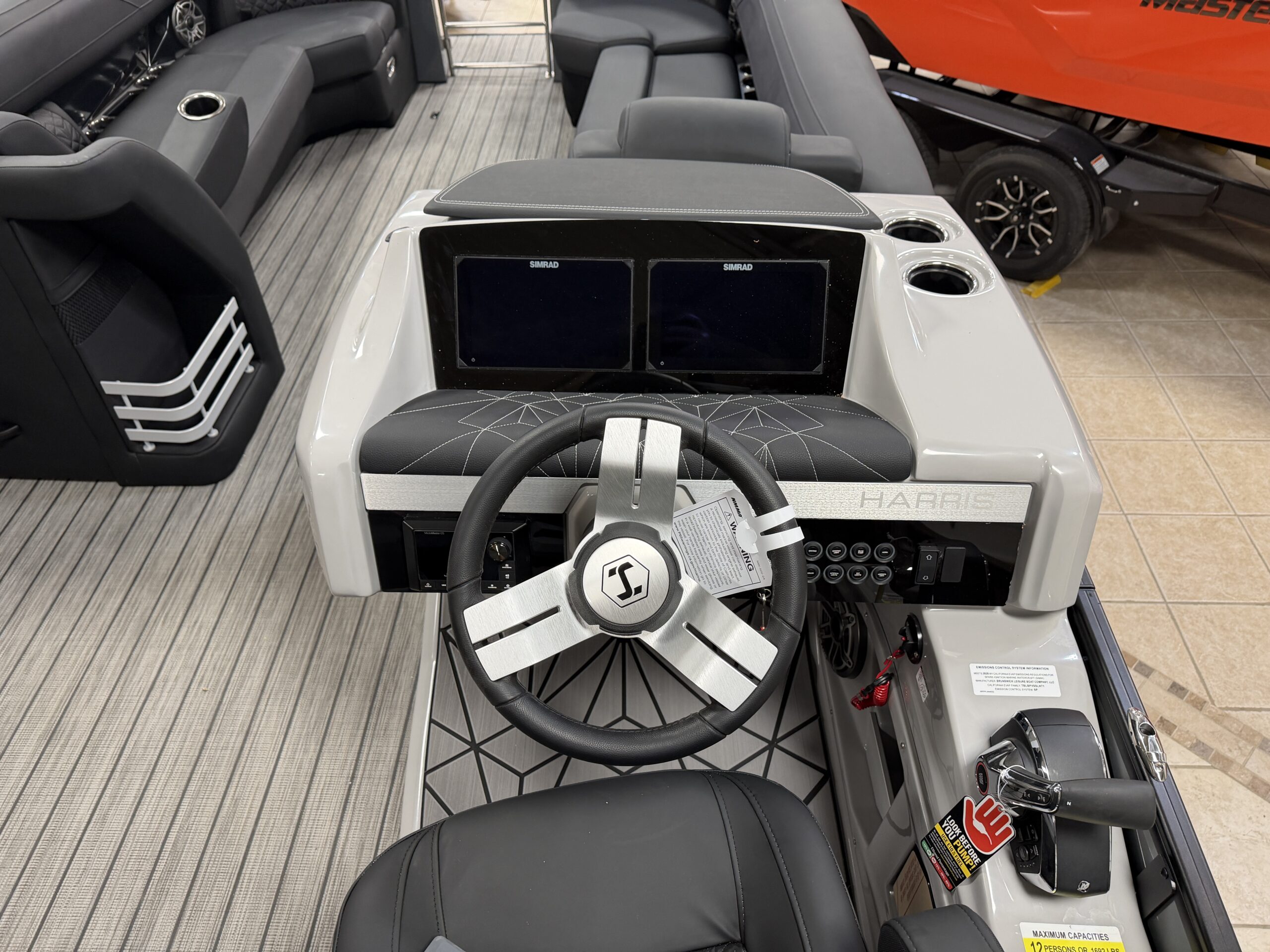 2026 Harris Grand Mariner 250 SLDH  Mercury 350hp V10