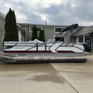 2021 Crest Caribbean LX 230 Mercury 115hp Sea Legs