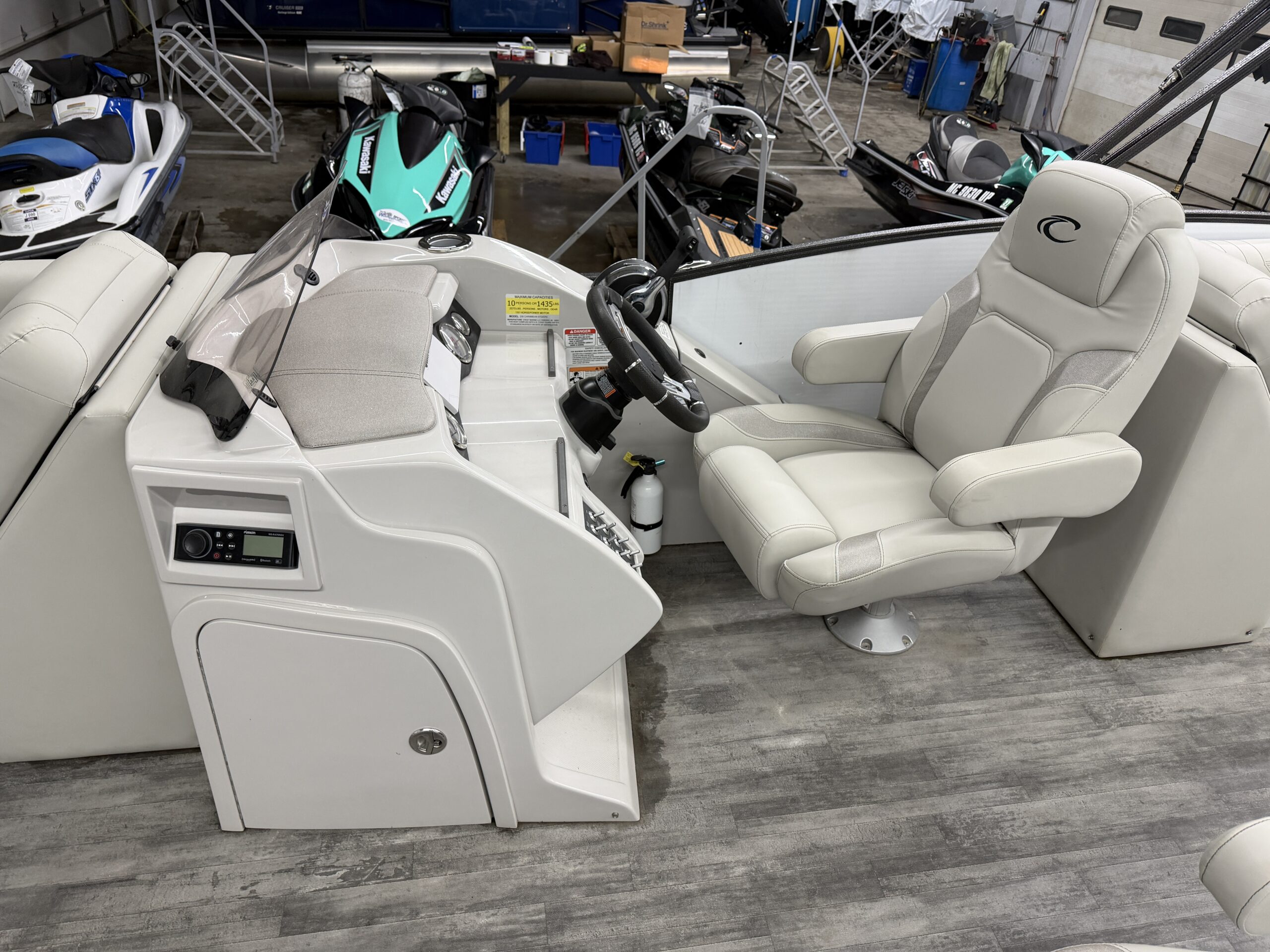 2021 Crest Caribbean LX 230  Mercury 115hp  Sea Legs