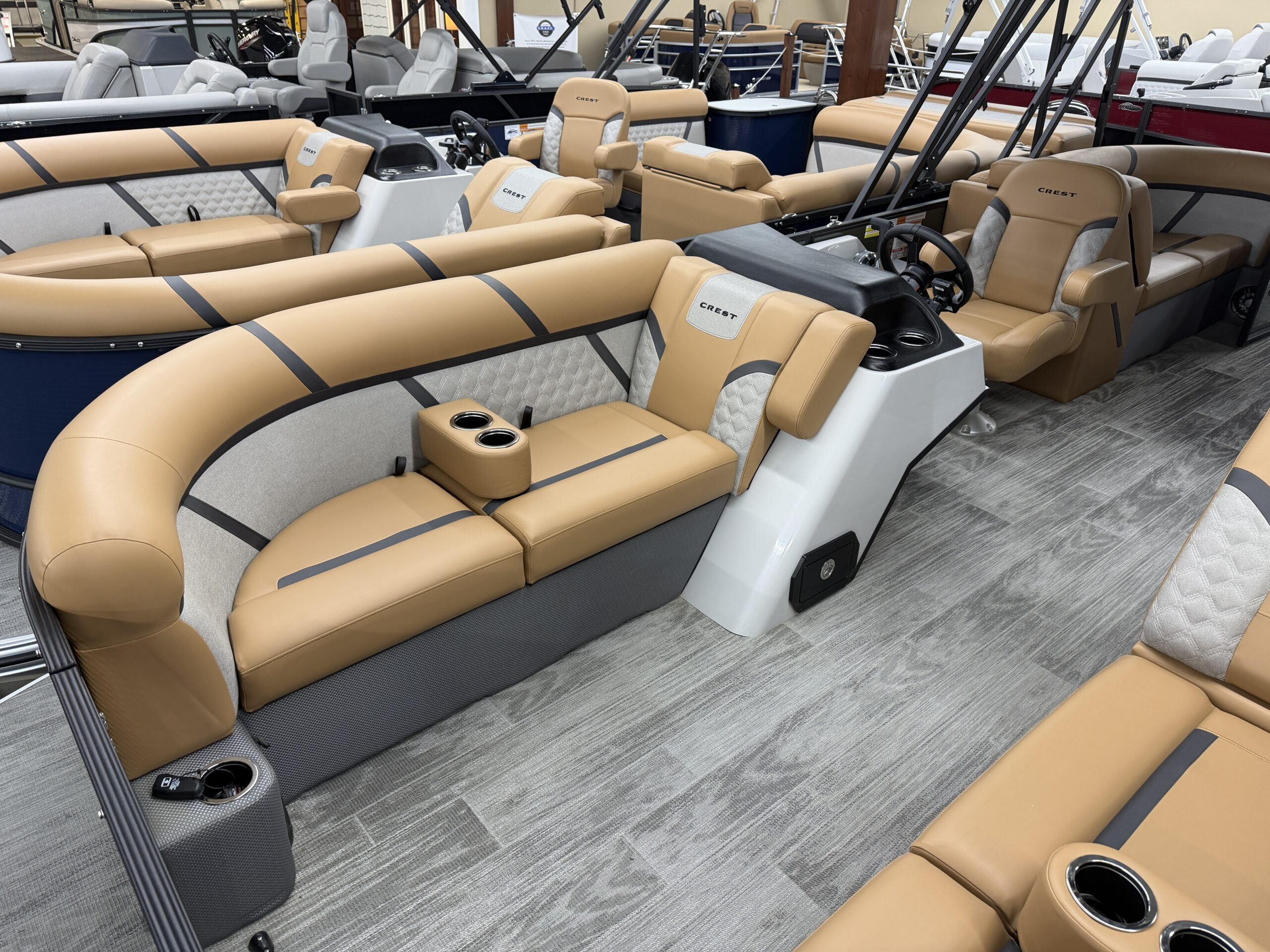 2025 Crest Classic 220 SLC  Mercury 115hp  Easy Cover