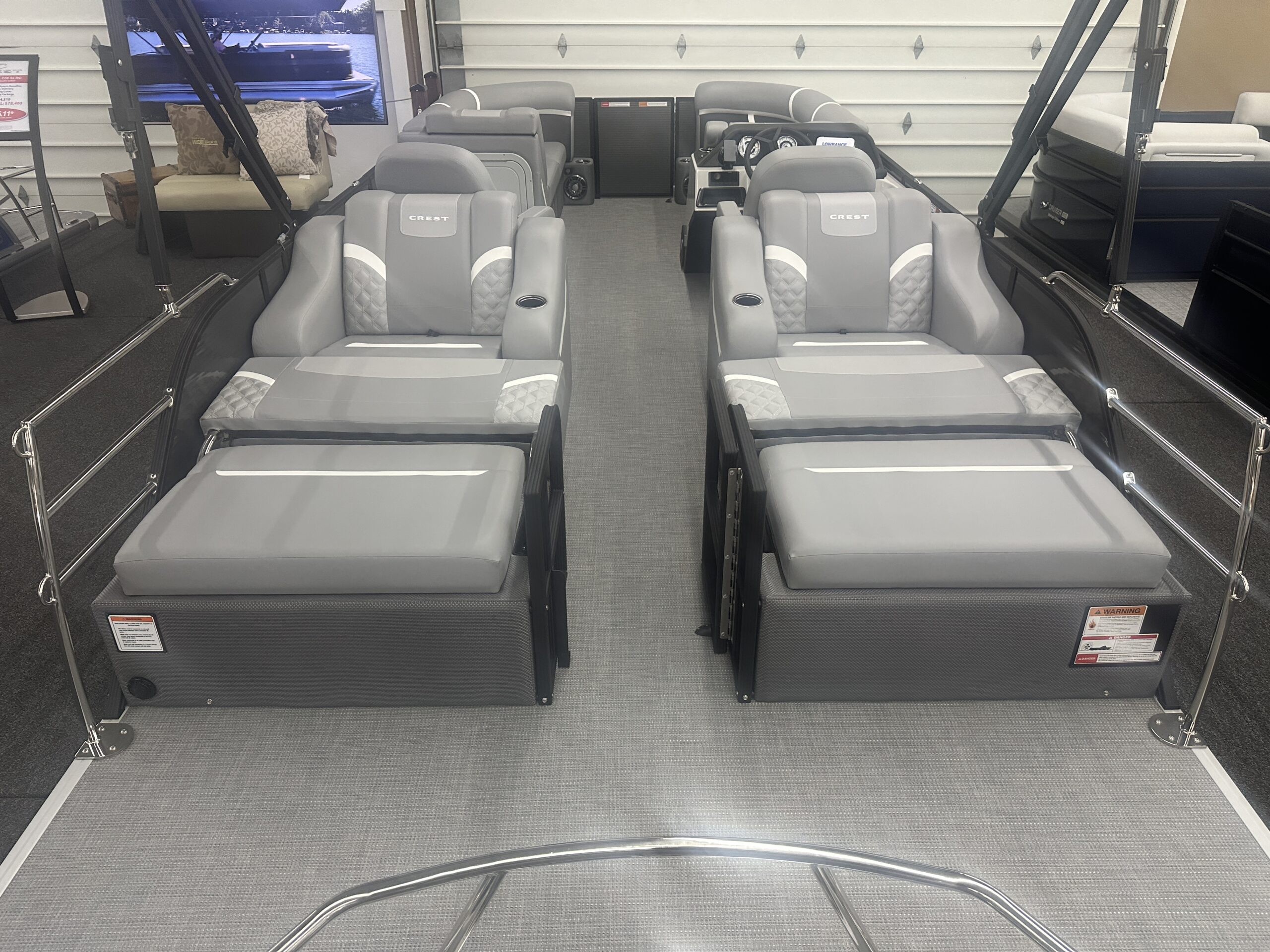 2025 Crest Classic 220 SLRC Tri Toon Mercury 225hp