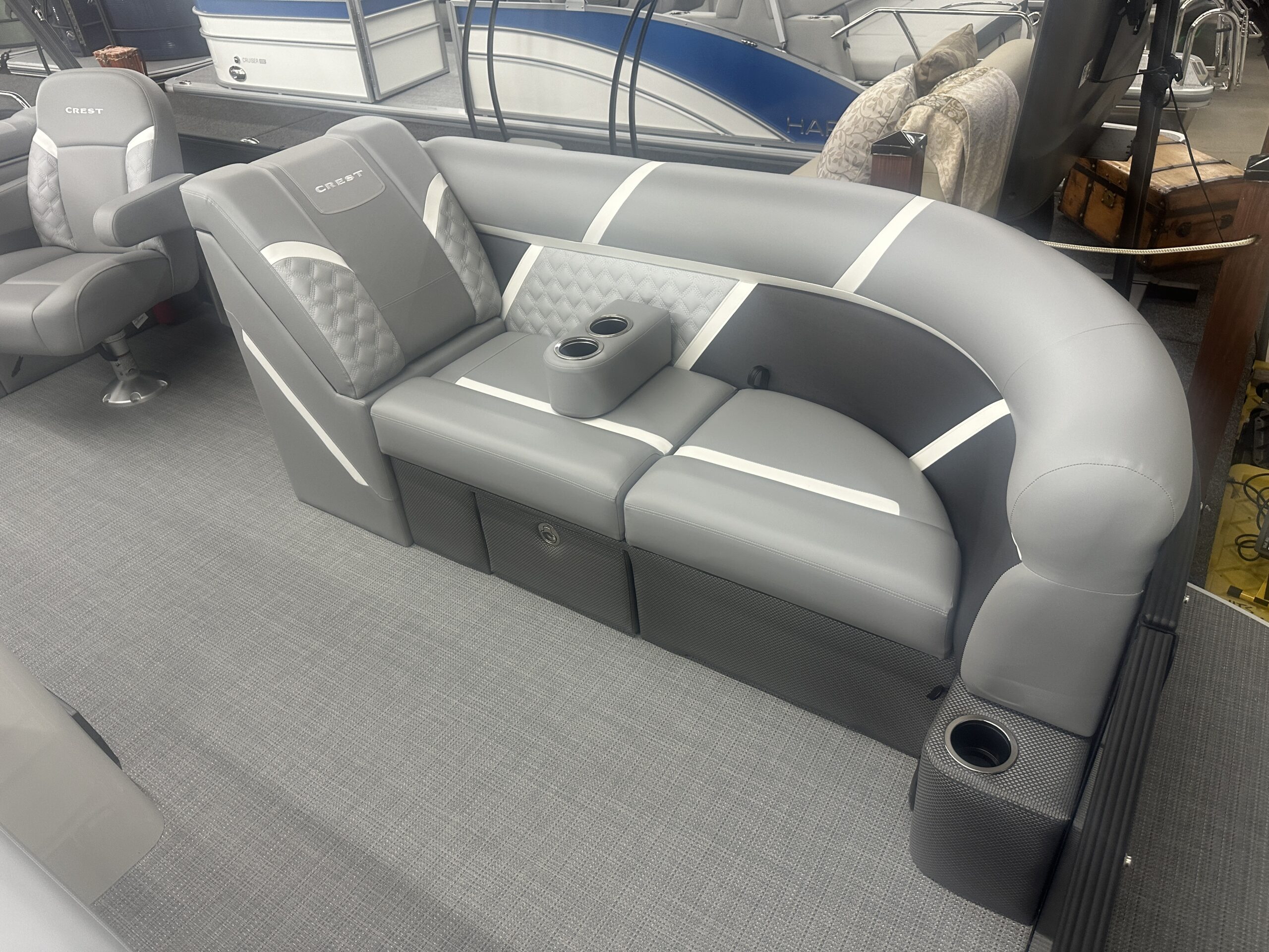 2025 Crest Classic 220 SLRC Tri Toon Mercury 225hp