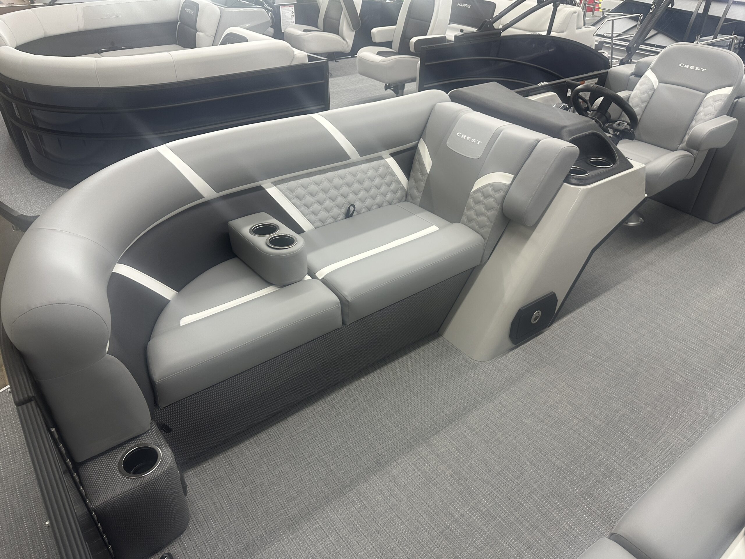 2025 Crest Classic 220 SLRC Tri Toon Mercury 225hp