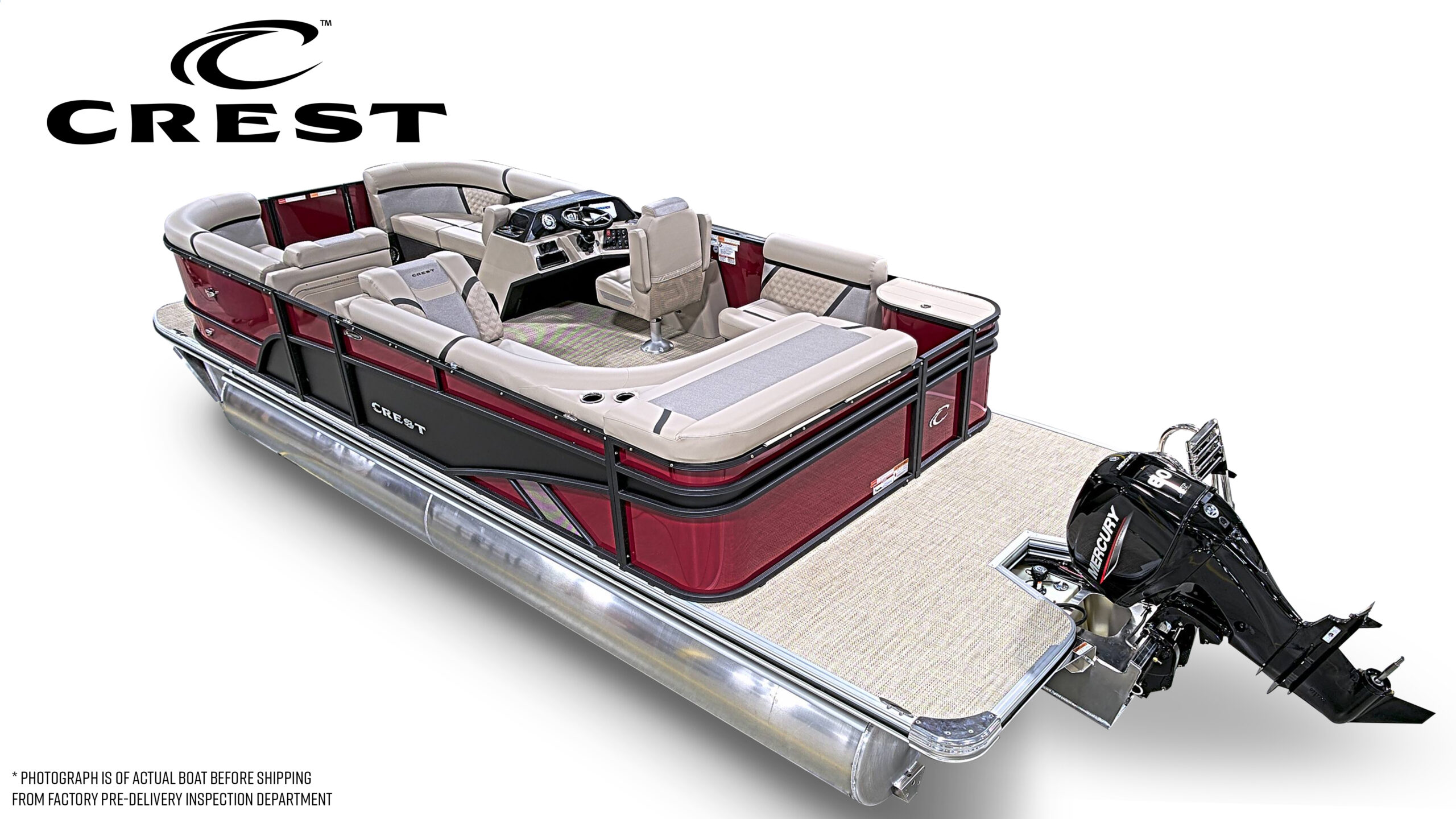 2026 Crest Conquest 230 L-Group  Mercury 60hp