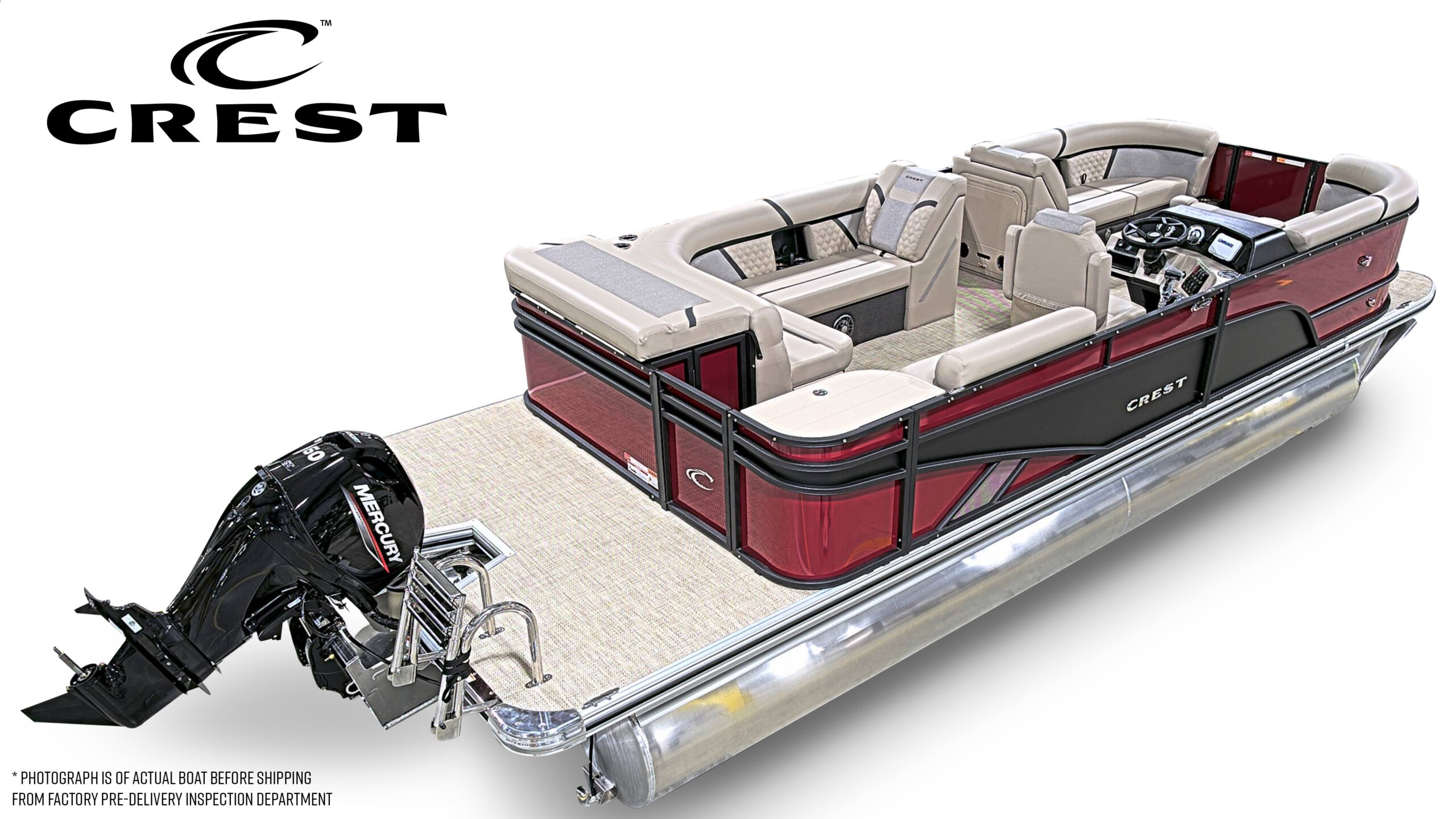 2026 Crest Conquest 230 L-Group  Mercury 60hp