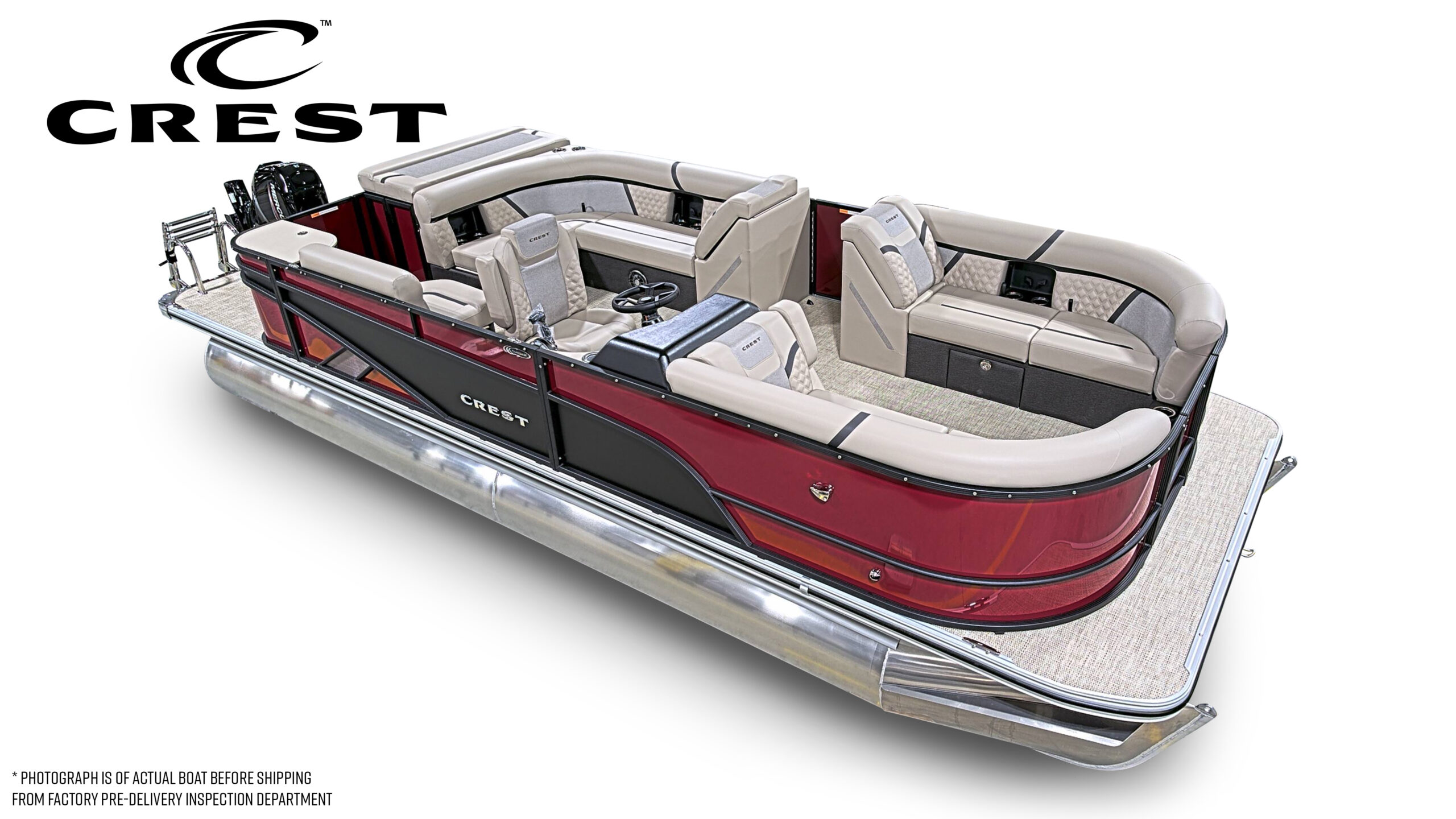 2026 Crest Conquest 230 L-Group  Mercury 60hp