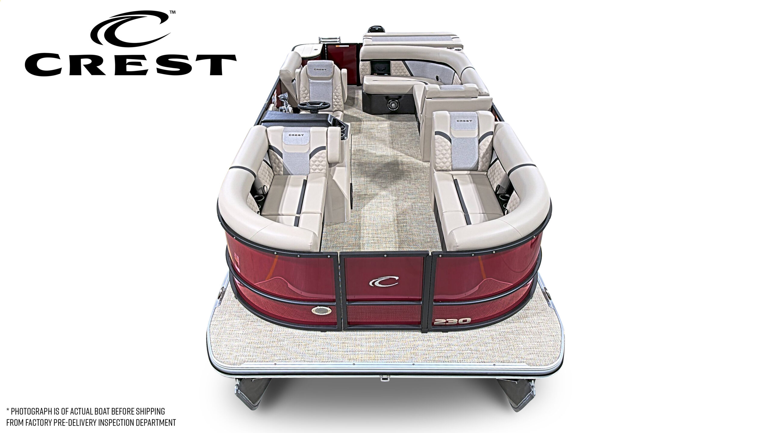 2026 Crest Conquest 230 L-Group  Mercury 60hp
