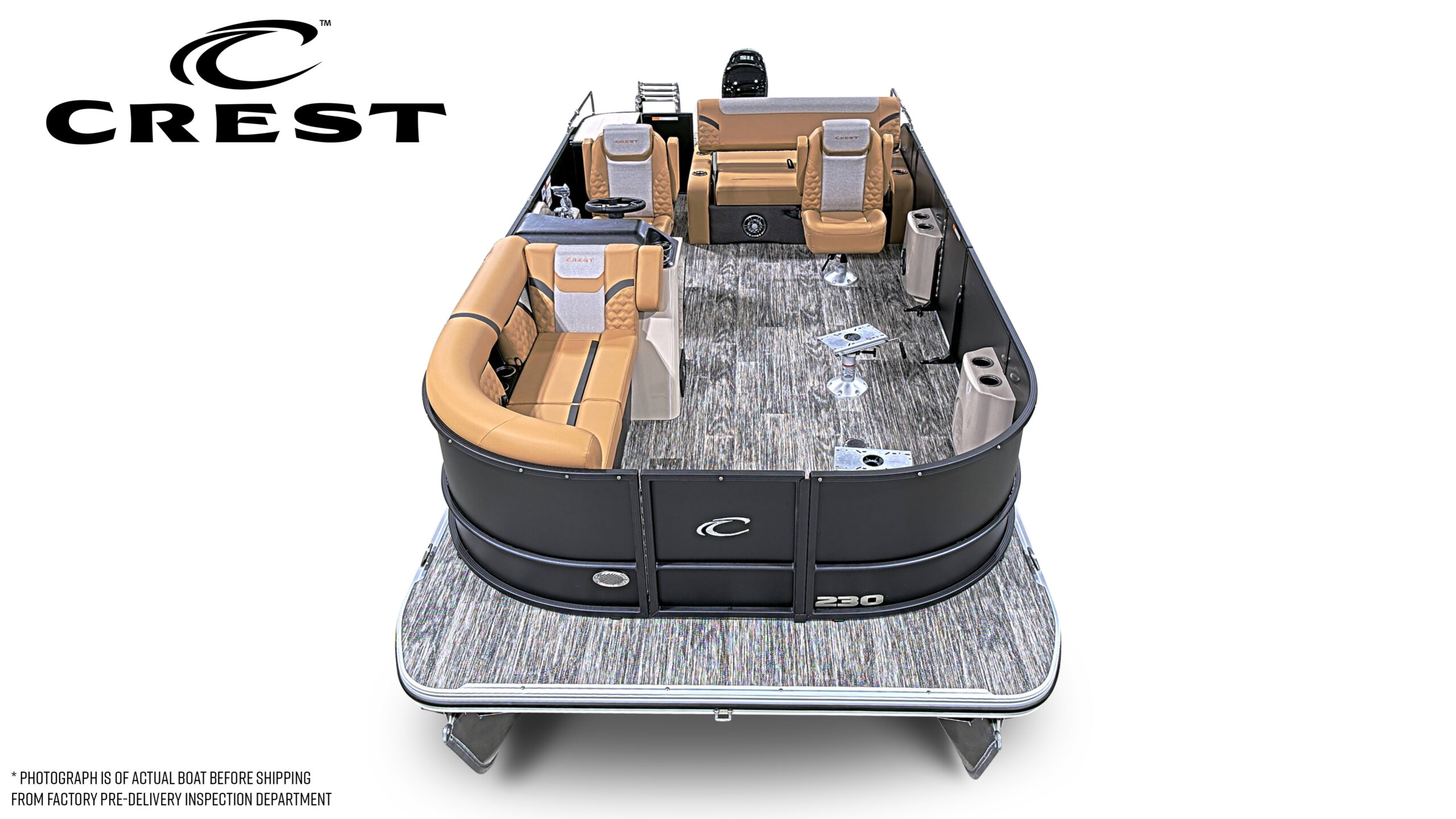 2026 Crest Conquest 230 SLSC  Mercury 115hp Command Thrust