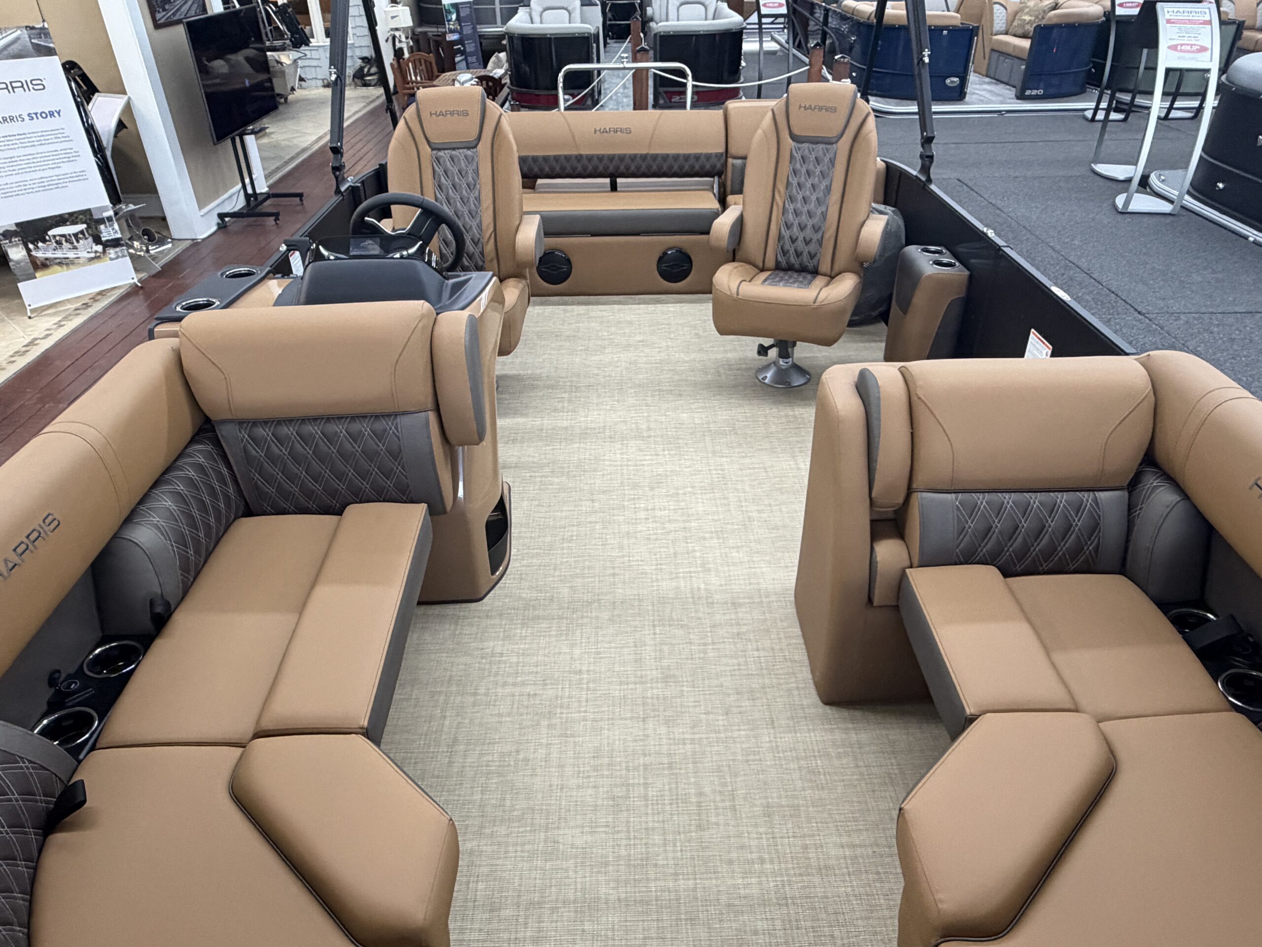 2026 Harris Cruiser 210 SLDH Mercury 90hp Command Thrust