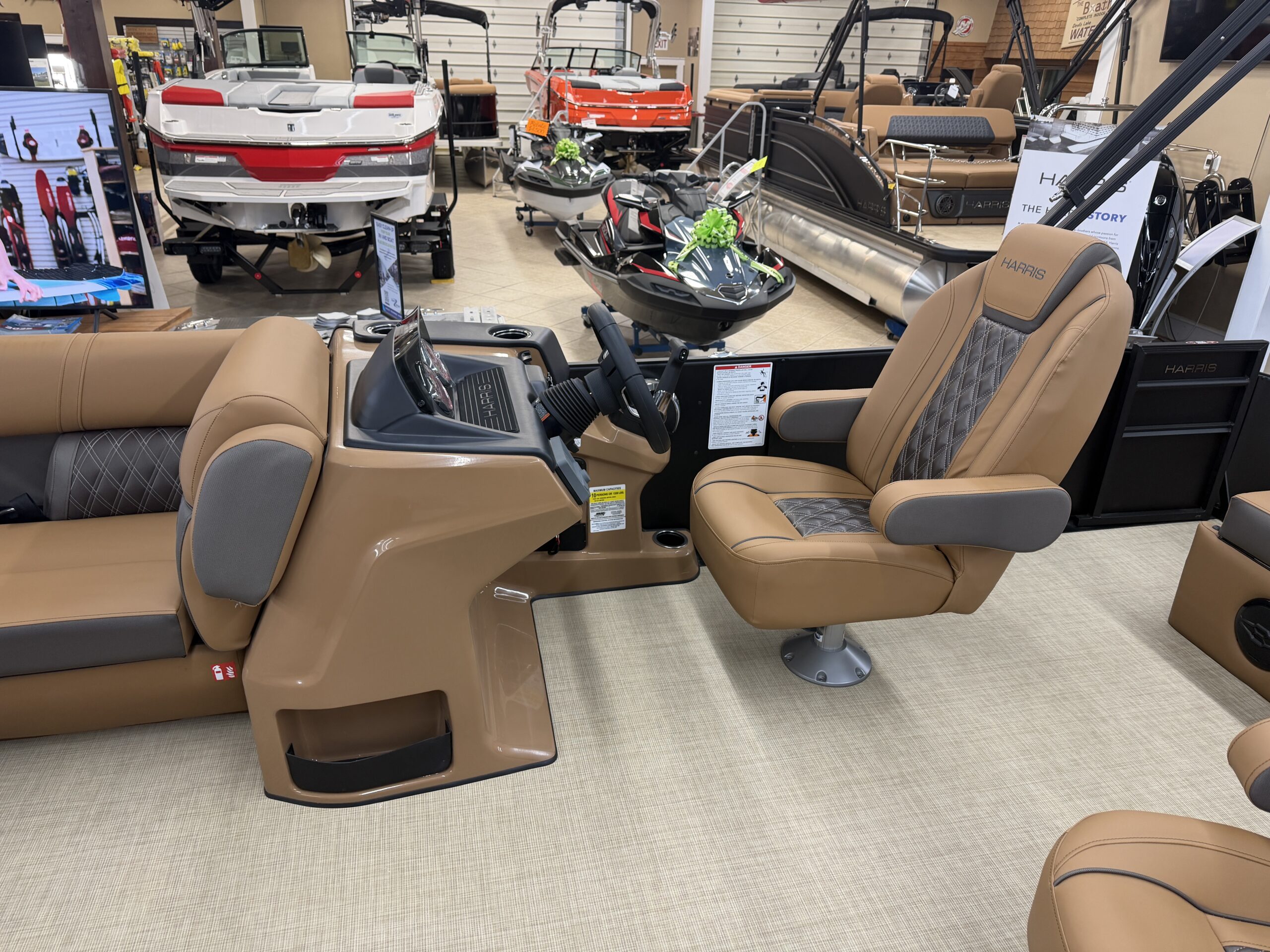 2026 Harris Cruiser 210 SLDH Mercury 90hp Command Thrust