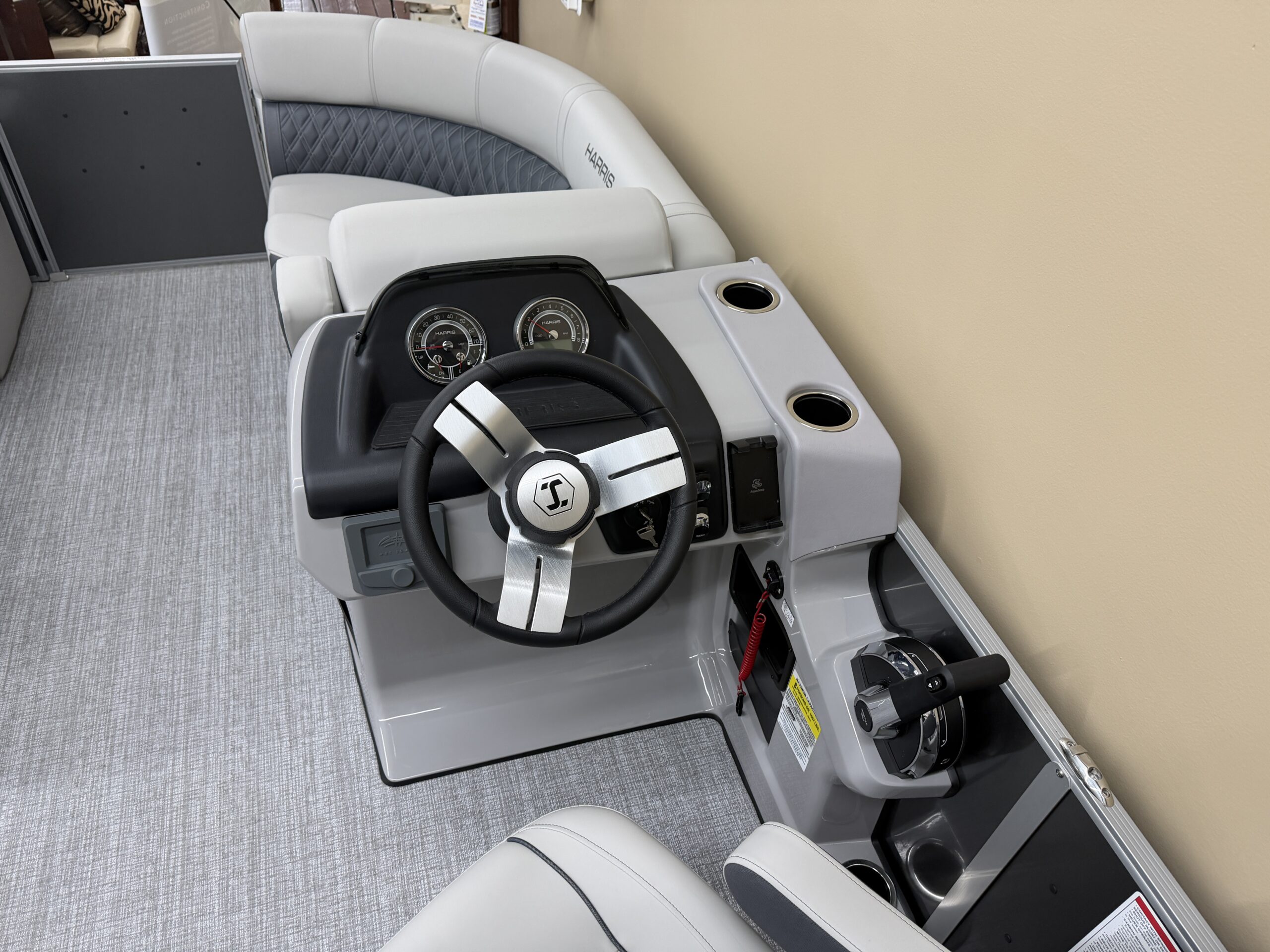 2026 Harris Cruiser 190 SLDH  Mercury 60hp Command Thrust