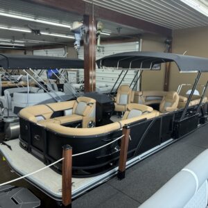 2026 Crest Caribbean 230 SLC Tri Toon Mercury 300hp Easy Cover