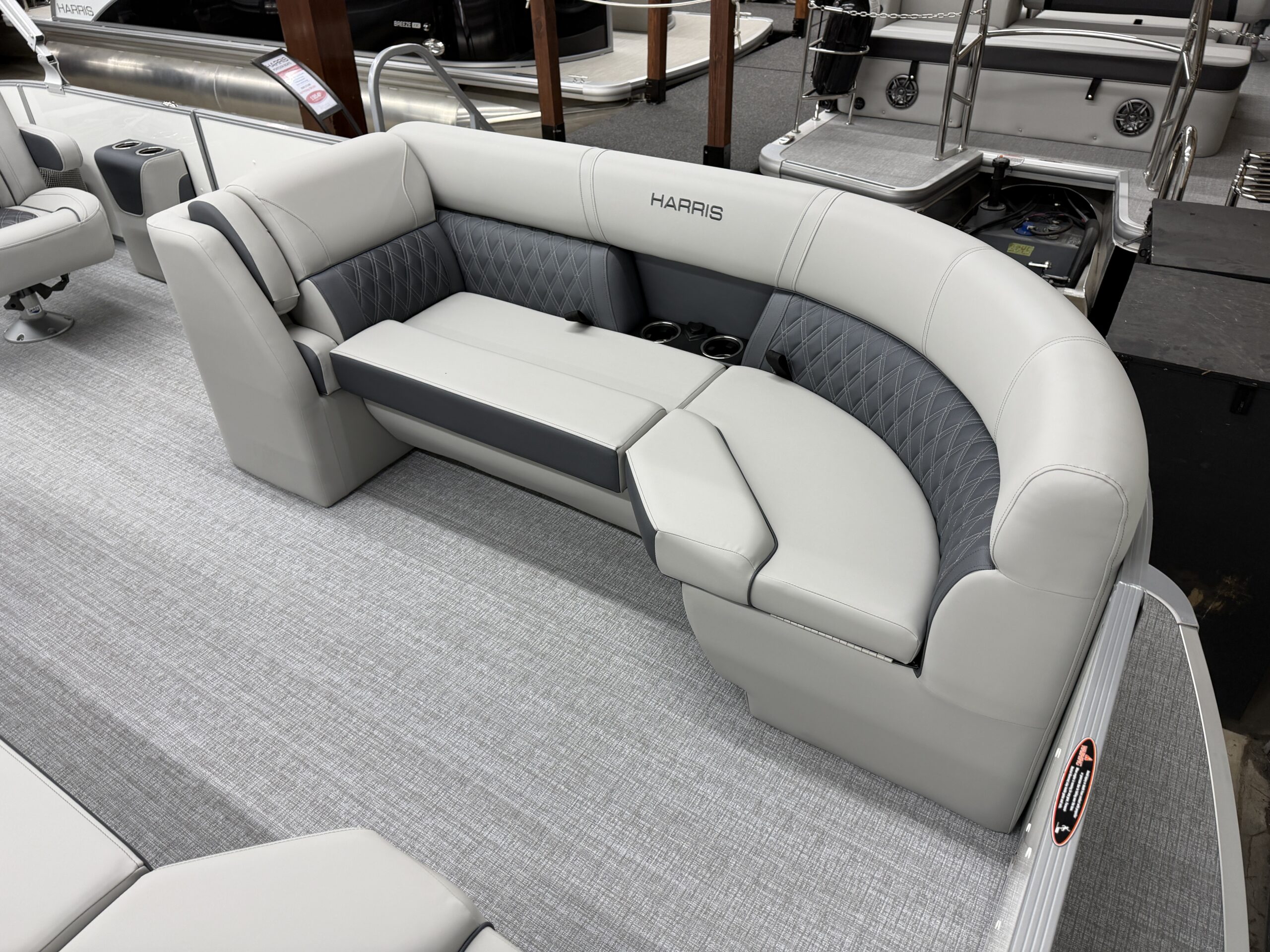 2026 Harris Cruiser 230 SLDH Tri Toon  Mercury150hp