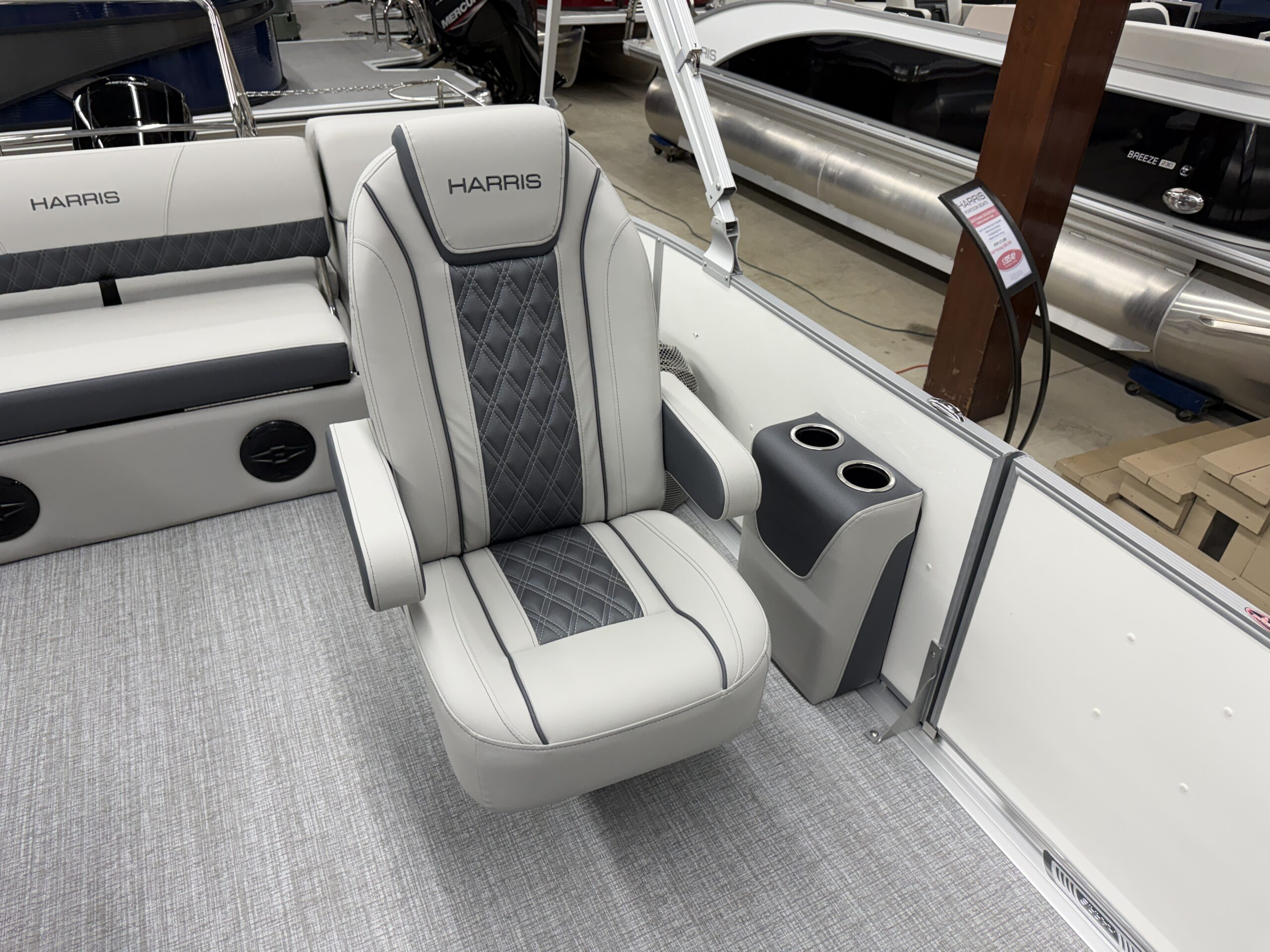 2026 Harris Cruiser 230 SLDH Tri Toon  Mercury150hp